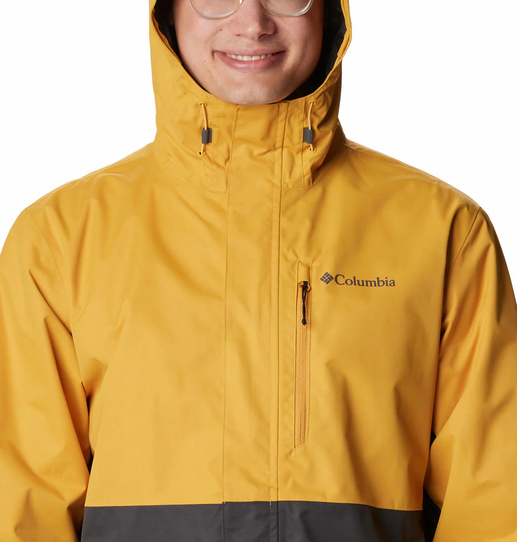 Columbia Men Yellow Hikebound Jacket Waterproof - Image 2