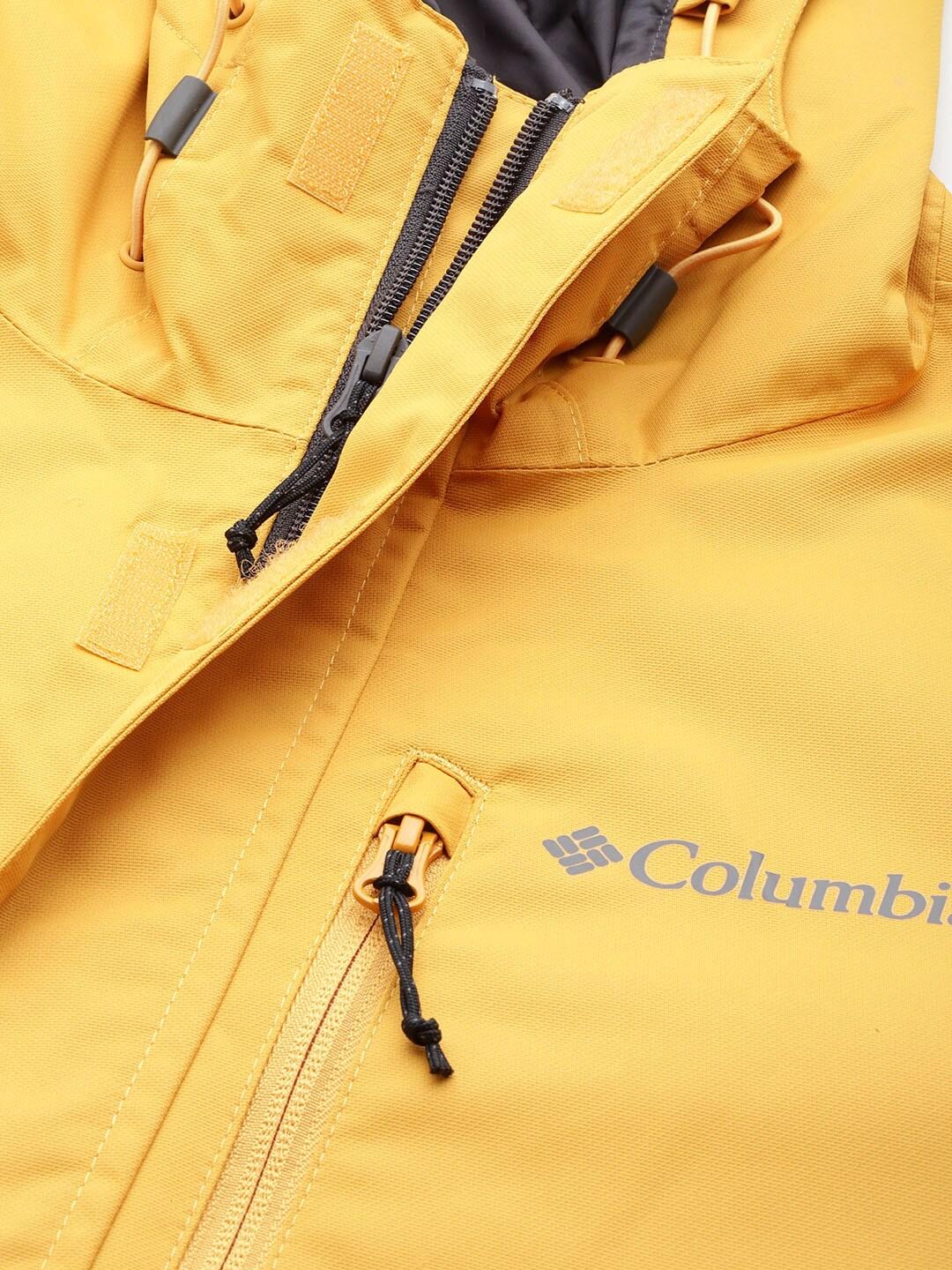 Columbia Men Yellow Hikebound Jacket Waterproof - Image 6