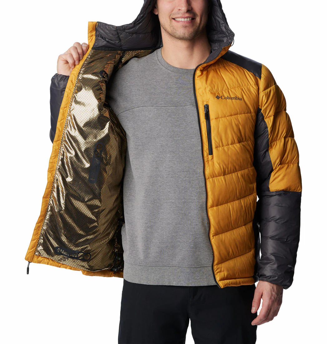 Columbia Men Yellow Labyrinth Loop Hooded Jacket - Image 2