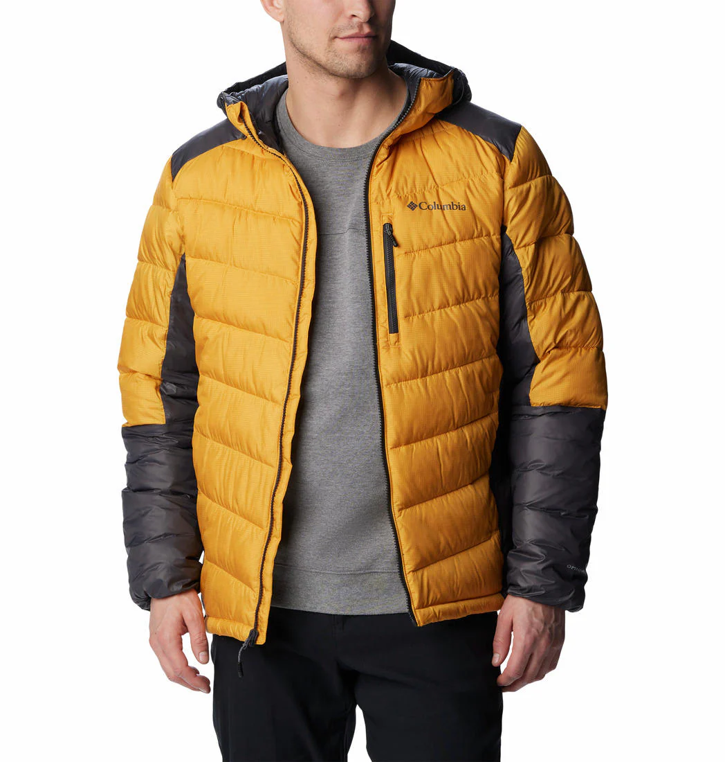 Columbia Men Yellow Labyrinth Loop Hooded Jacket - Image 4