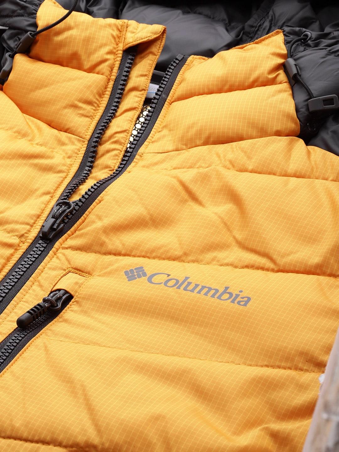 Columbia Men Yellow Labyrinth Loop Hooded Jacket - Image 6