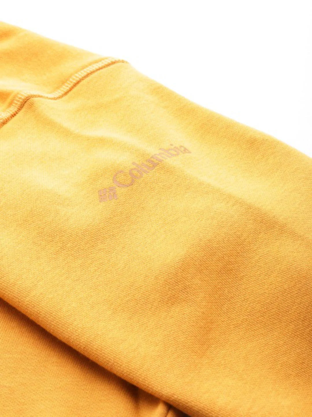 Columbia Men Yellow M Columbia Logo Fleece Crew (Sun Protection) - Image 6