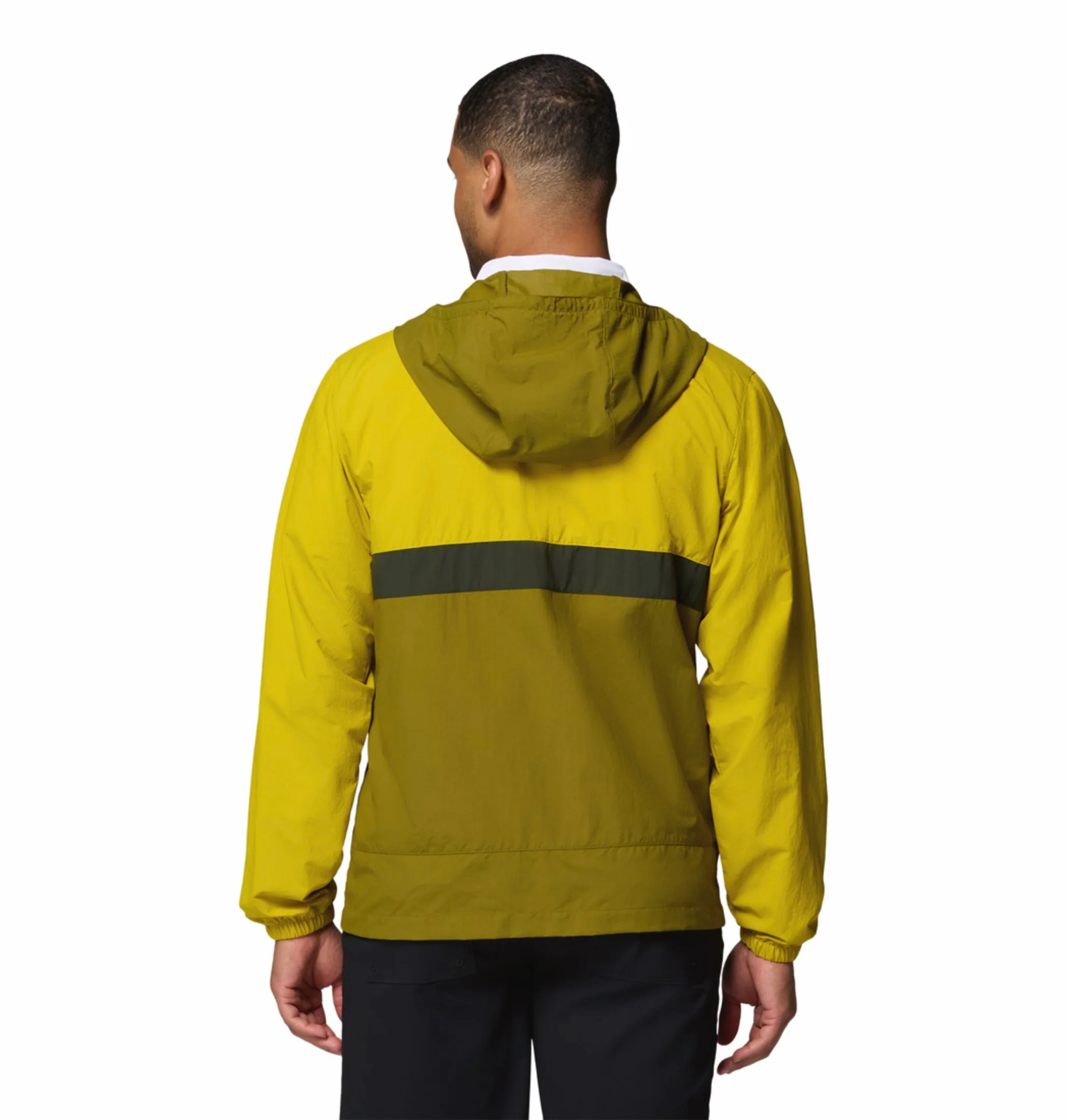 Columbia Men Yellow Omni-Shade Spire Valley Windbreaker - Image 4
