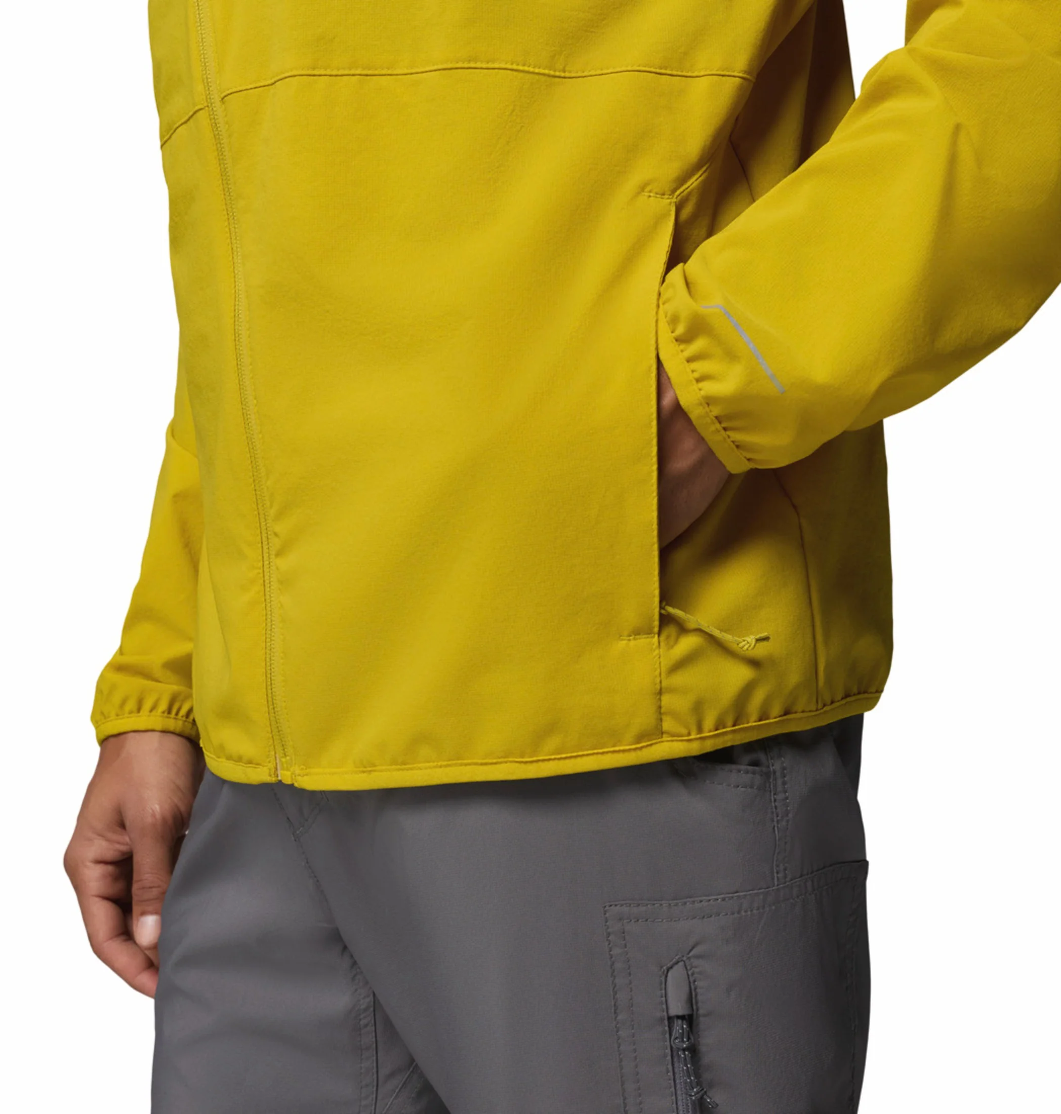 Columbia Men Yellow Omni-Shield Trailborne Windbreaker - Image 11