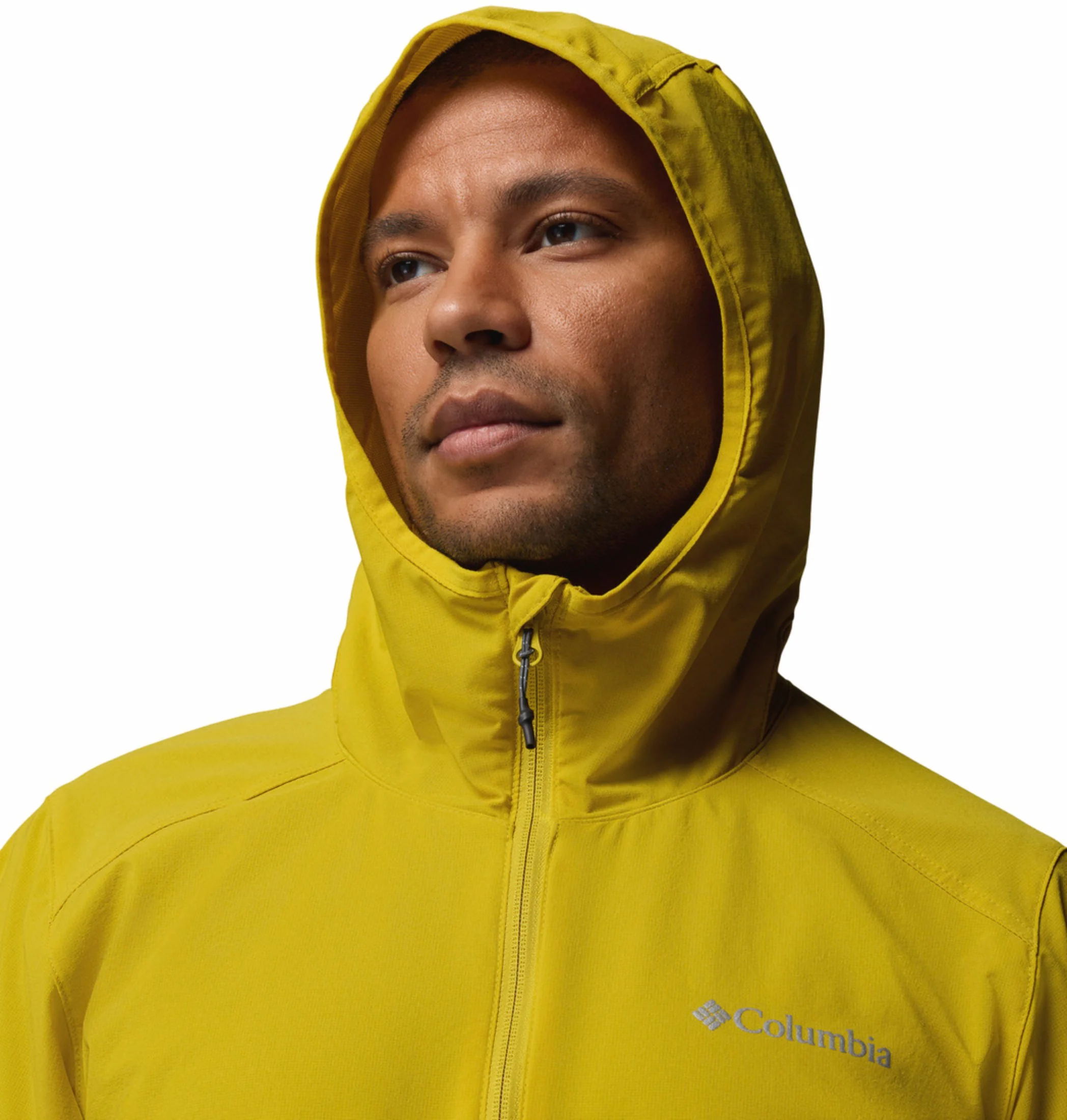 Columbia Men Yellow Omni-Shield Trailborne Windbreaker - Image 8
