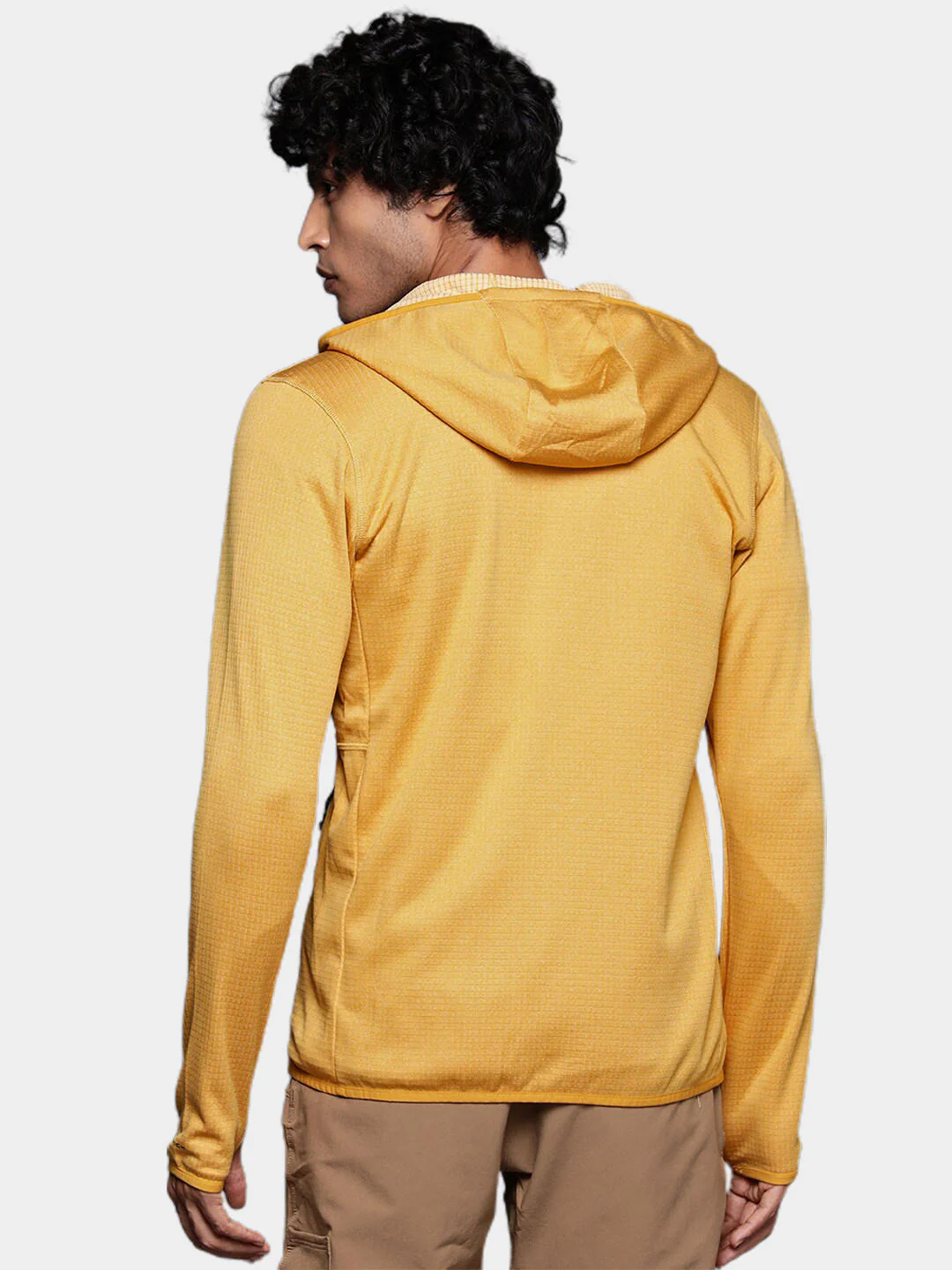 Columbia Men Yellow Park View Fleece Full Zip Hoodie - Image 13