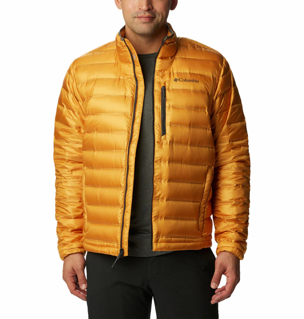 Columbia Men Yellow Pebble Peak Down Jacket - Image 5