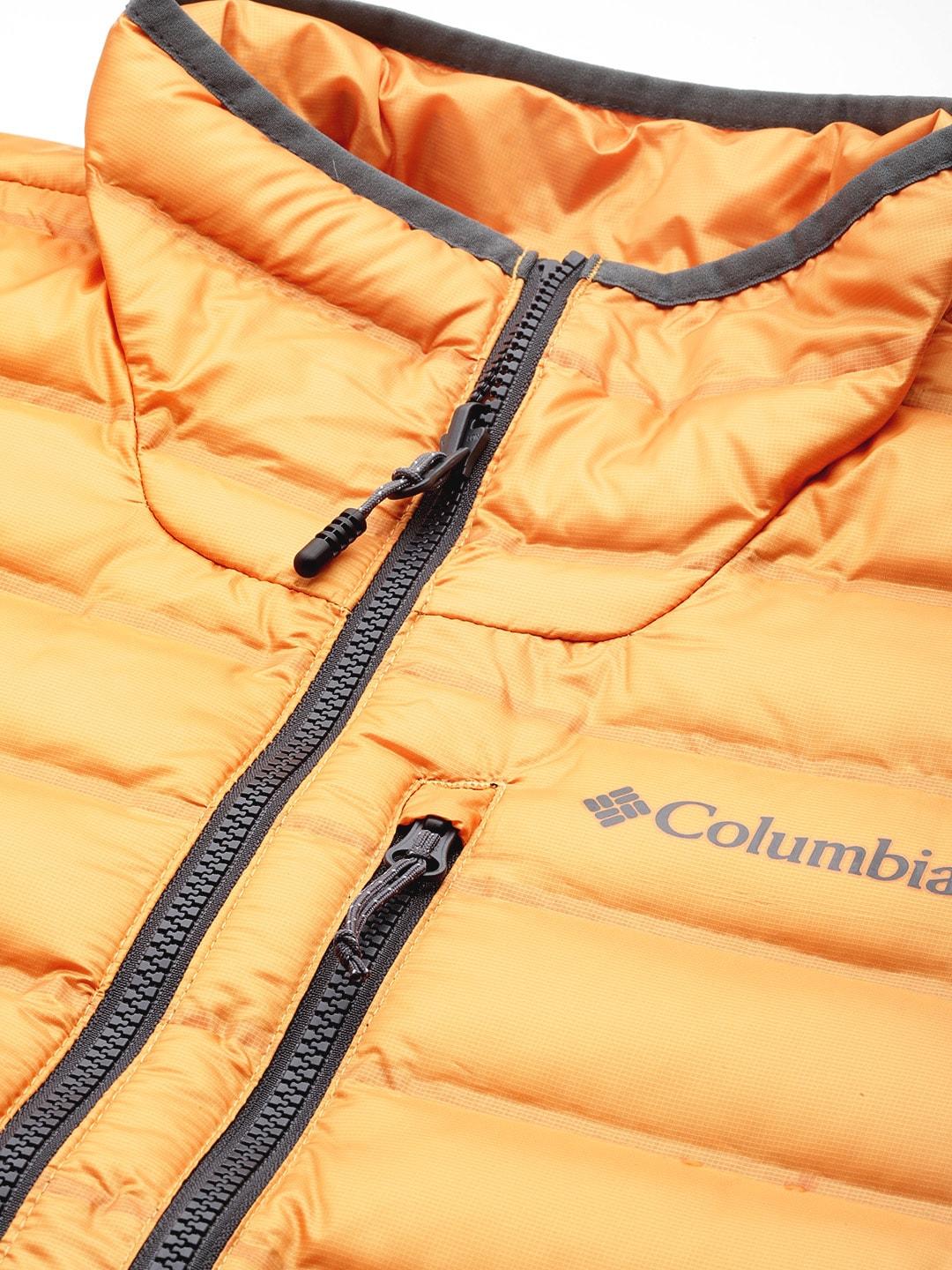 Columbia Men Yellow Pebble Peak Down Jacket - Image 6