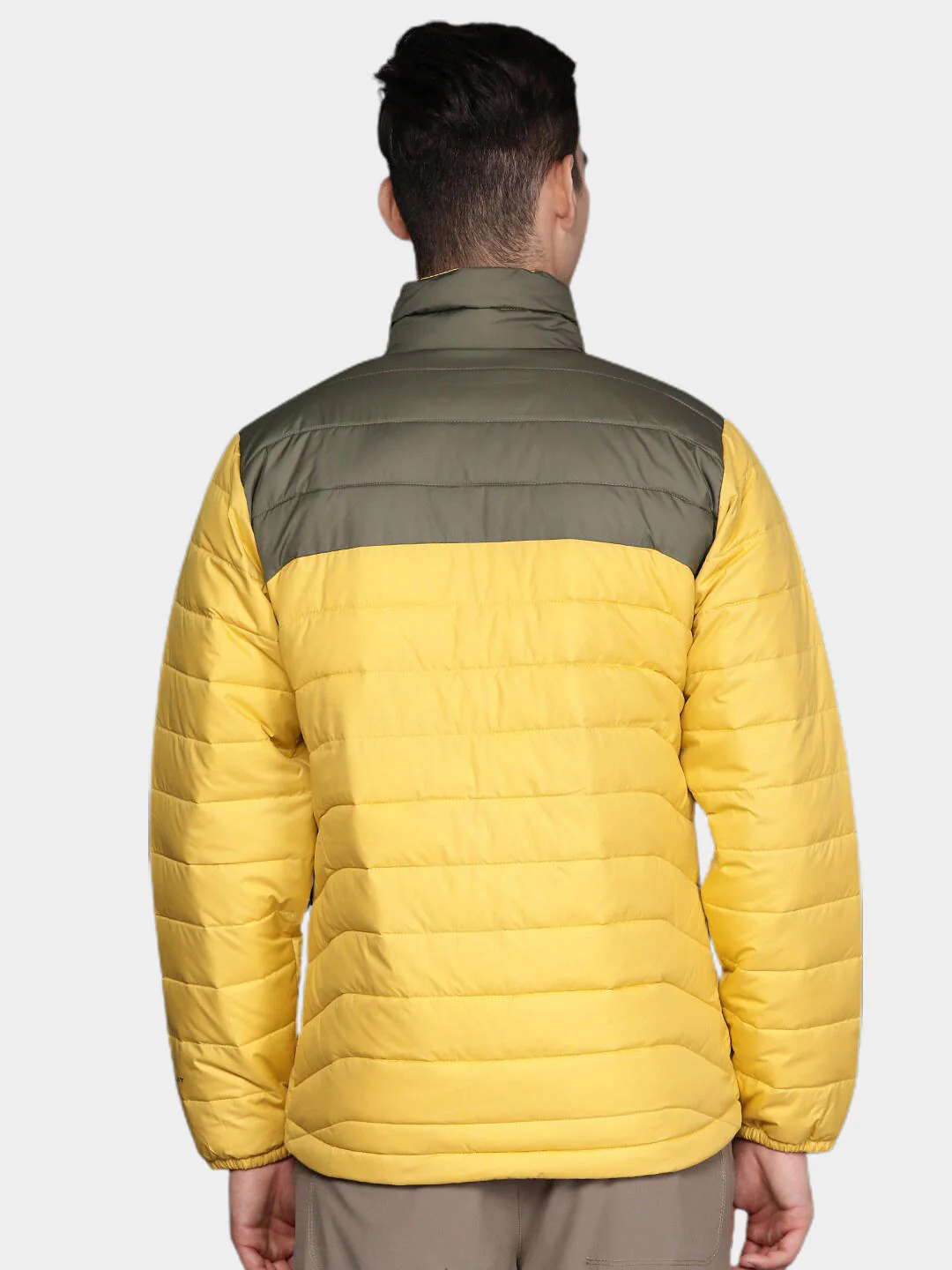 Columbia Men Yellow Powder Lite Jacket - Image 14