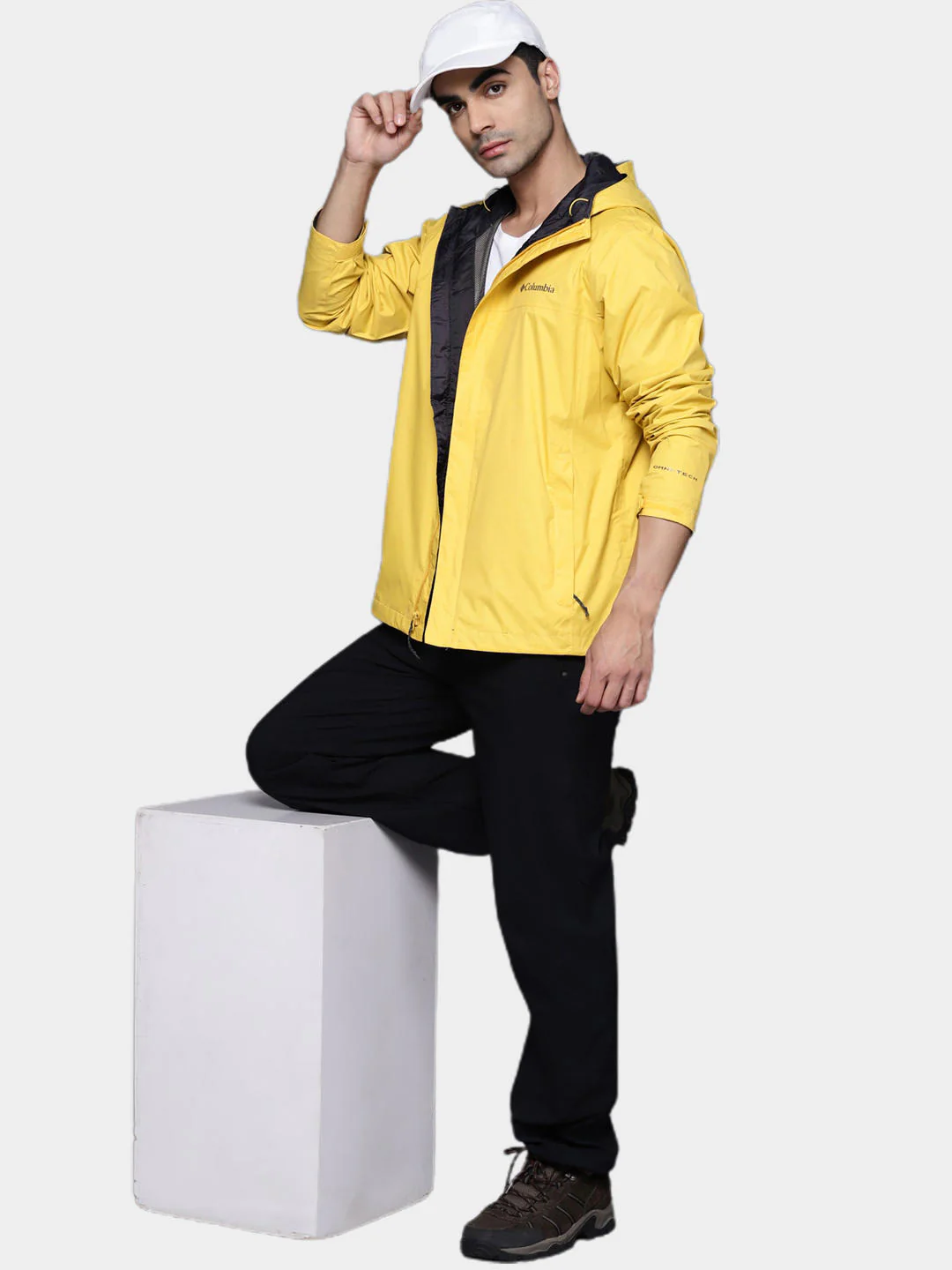 Columbia Men Yellow Watertight II Jacket Waterproof - Image 13