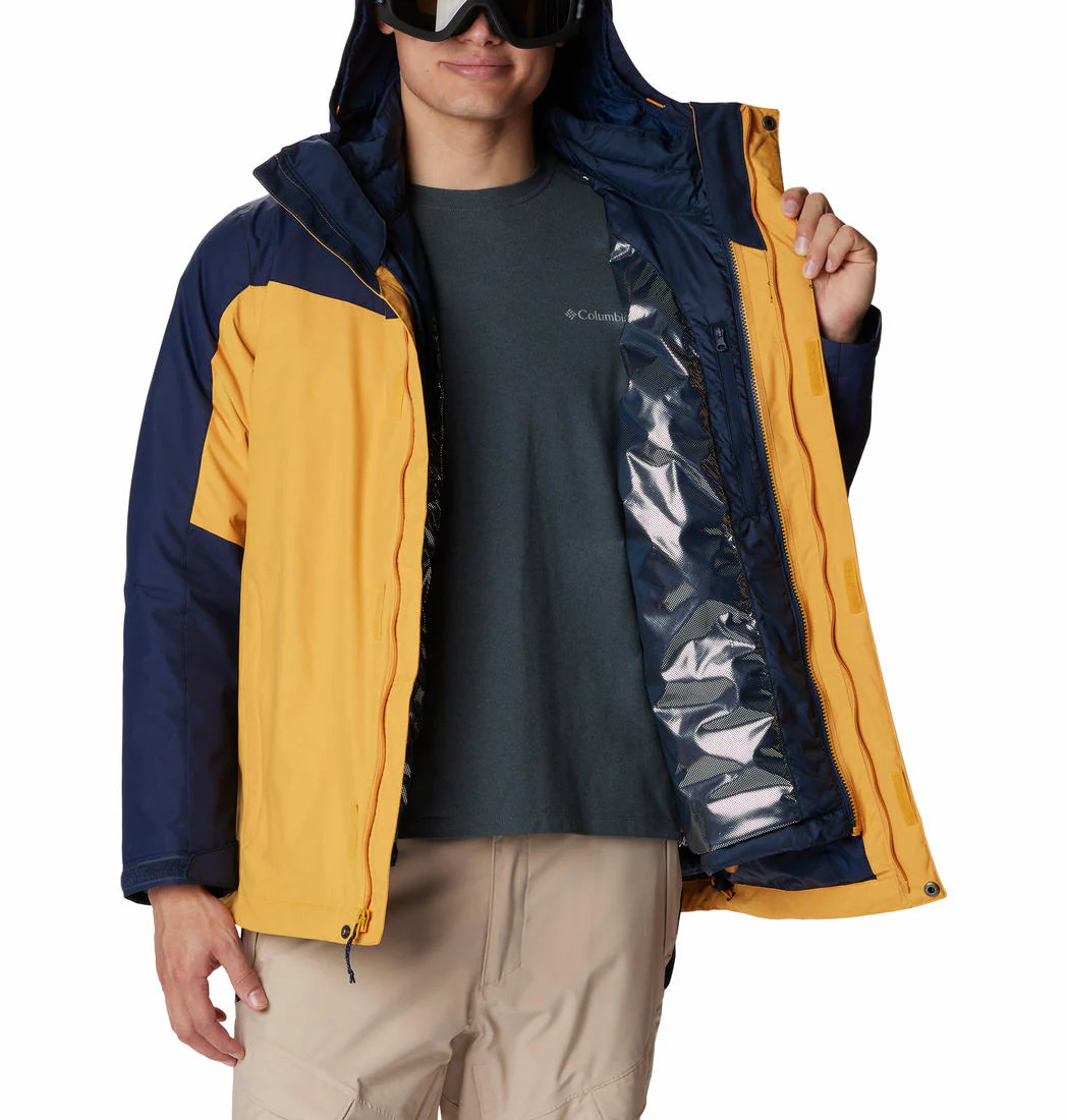 Columbia Men Yellow Whirlibird IV Interchange Jacket - Image 5