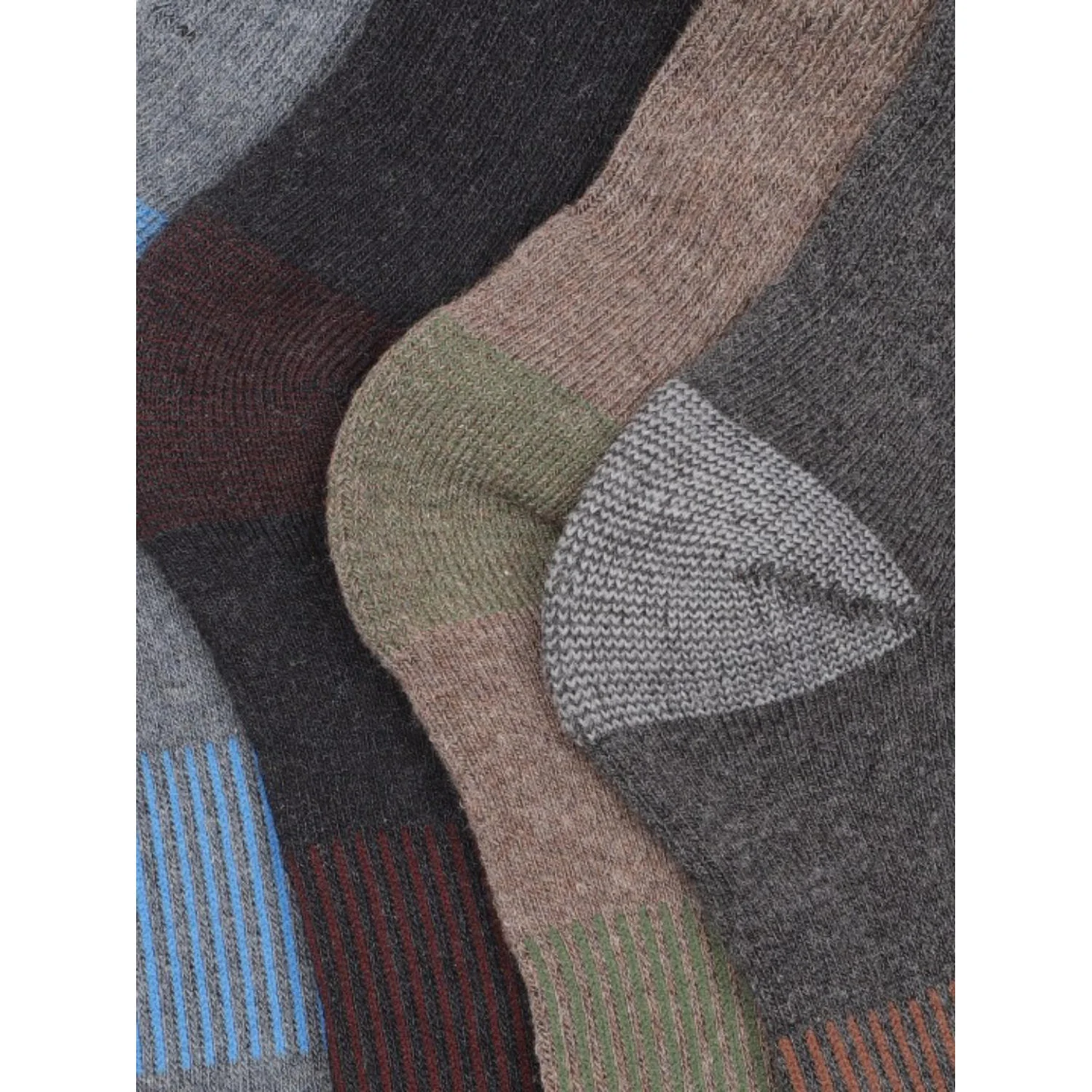 Columbia Men Assorted HEATHER RIB QUARTER  (4 Pair) (Non Returnable) - Image 3