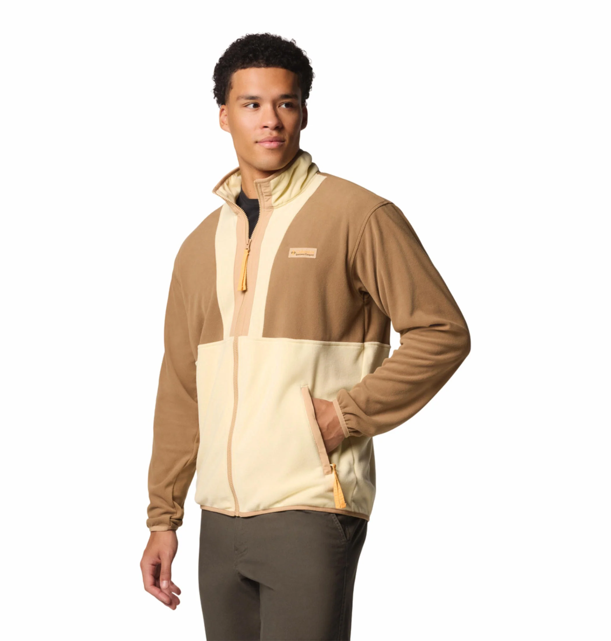 Columbia Men Brown Backbowl II Lightweight FZ Fleece - Image 4