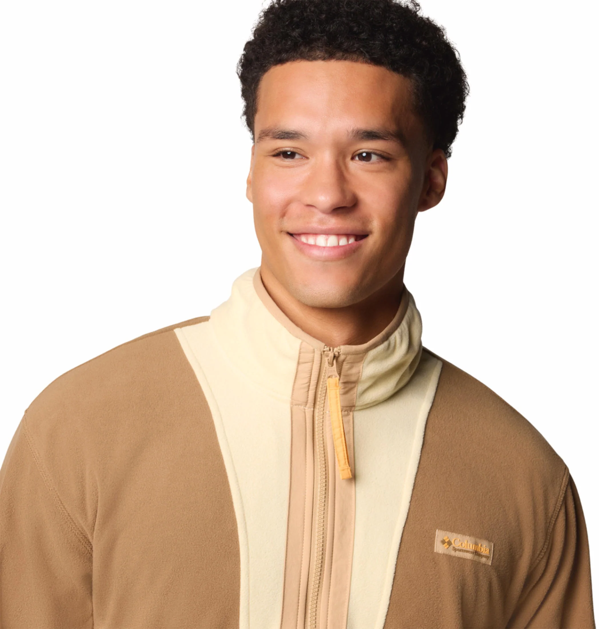 Columbia Men Brown Backbowl II Lightweight FZ Fleece - Image 7