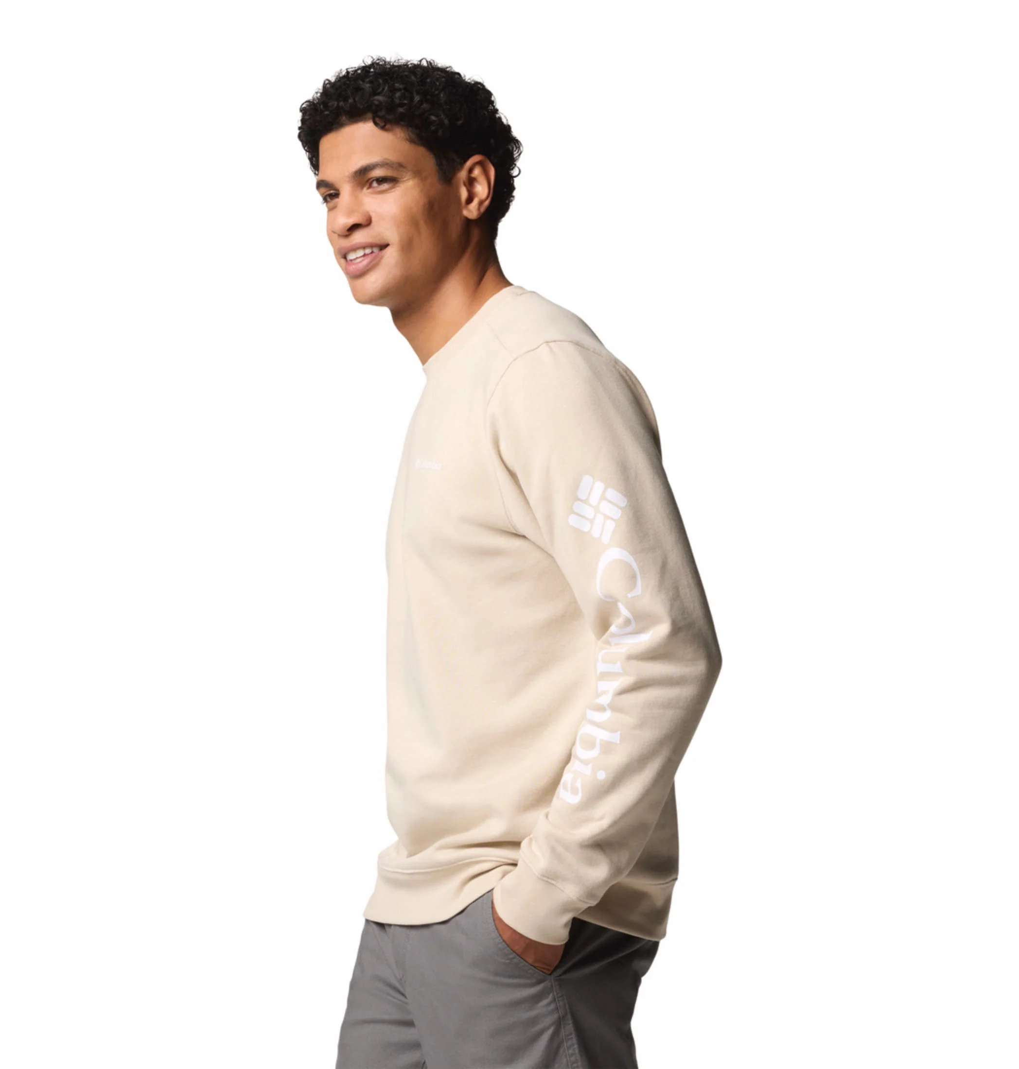 Columbia Men Brown Beaumount Crew - Image 4