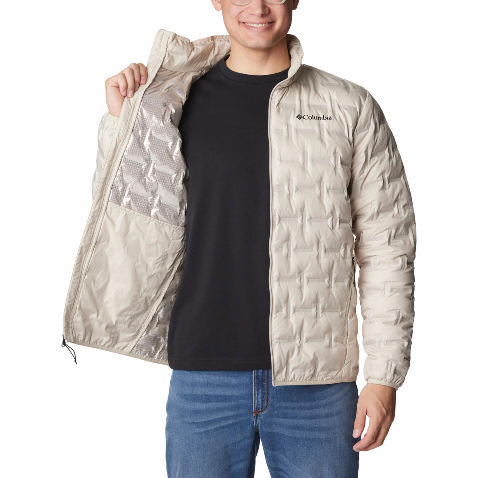 Columbia Men Brown Delta Ridge II Down Jacket - Image 7