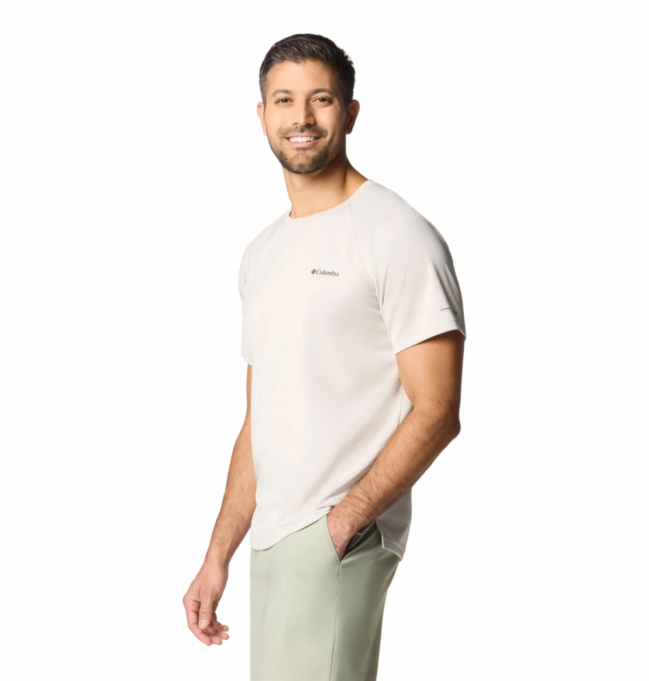 Columbia Men Brown Alpine Chill Pro SS Crew (Sun Protection) - Image 4