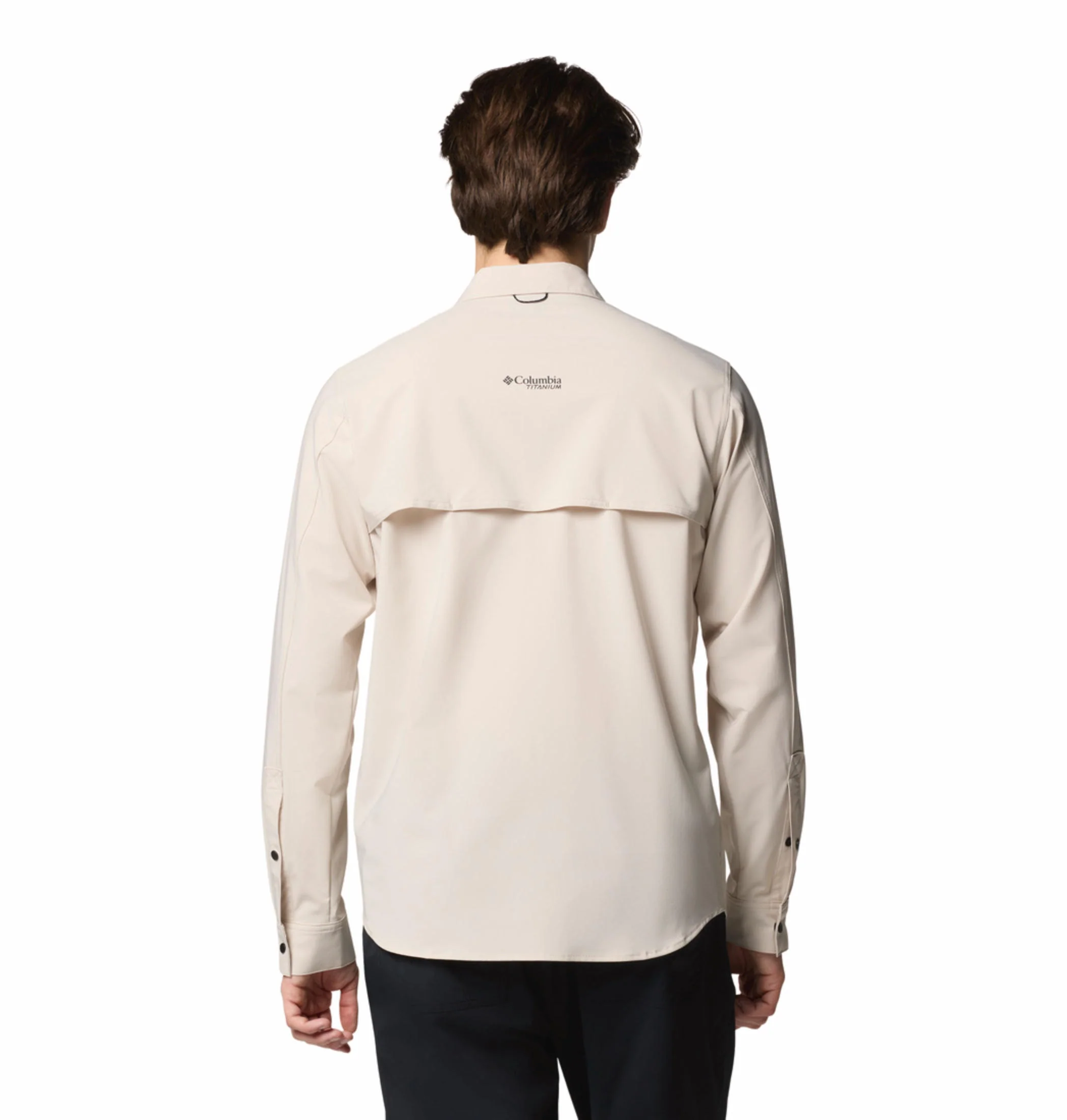 Columbia Men Brown Summit Valley Woven LS Shirt (Sun Protection) - Image 5
