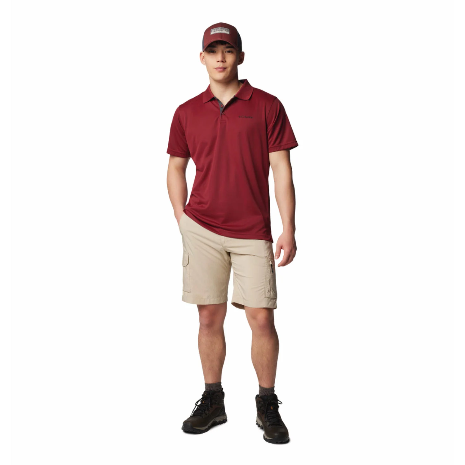 Columbia Men Brown Silver Ridge Utility Cargo Short (Sun Protection) - Image 3