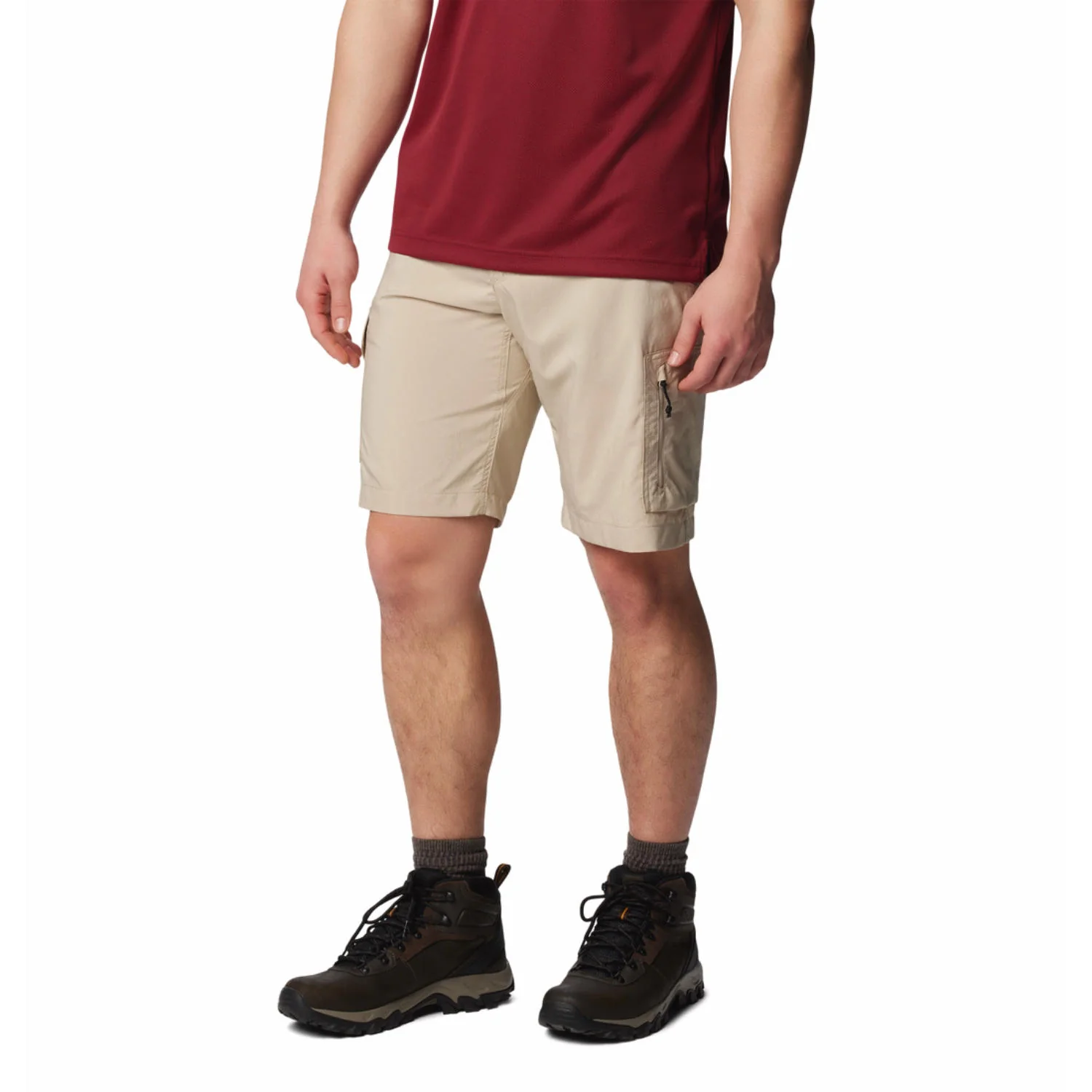 Columbia Men Brown Silver Ridge Utility Cargo Short (Sun Protection) - Image 4
