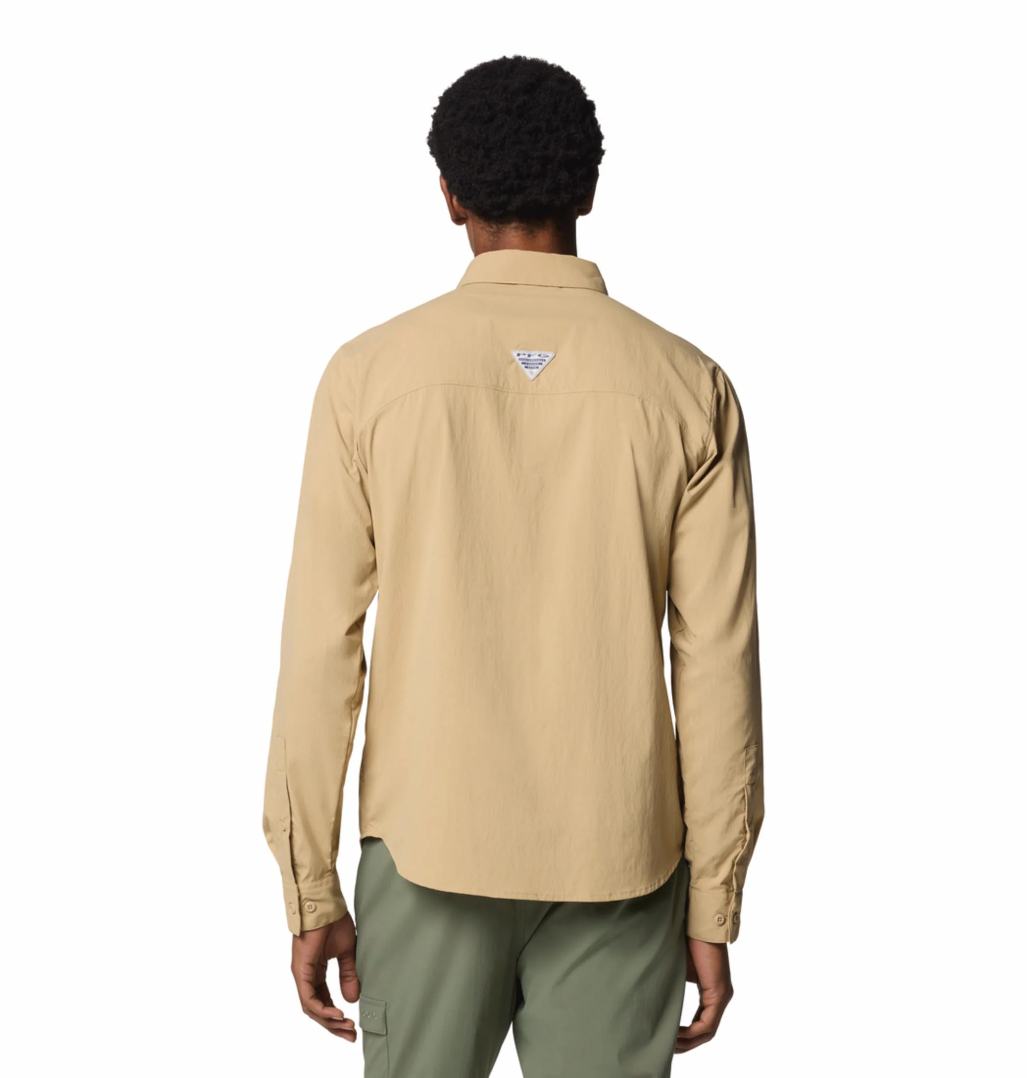 Columbia Men Brown Wild Cast Long Sleeve Shirt (Sun Protection) - Image 5
