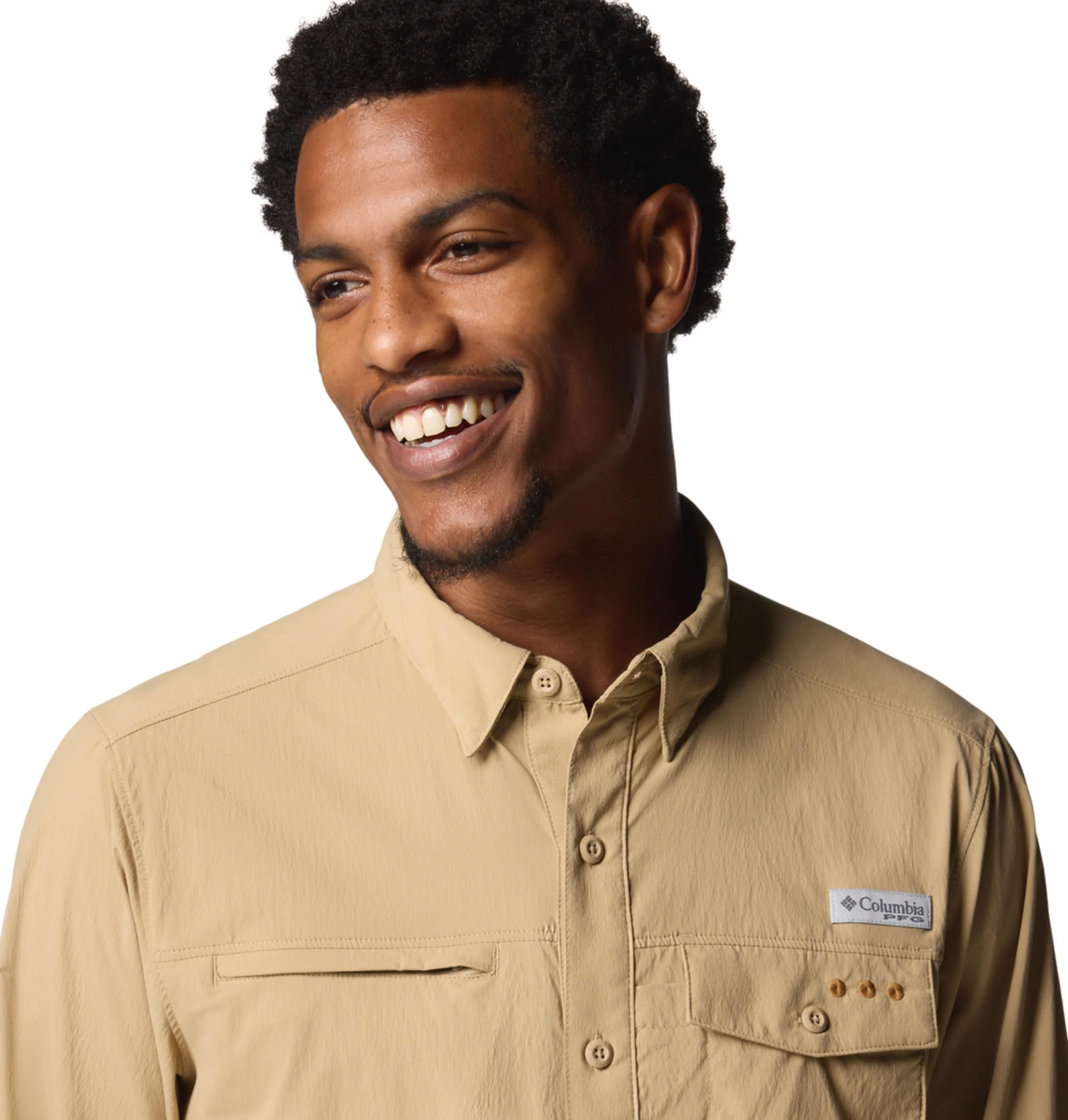 Columbia Men Brown Wild Cast Long Sleeve Shirt (Sun Protection) - Image 7