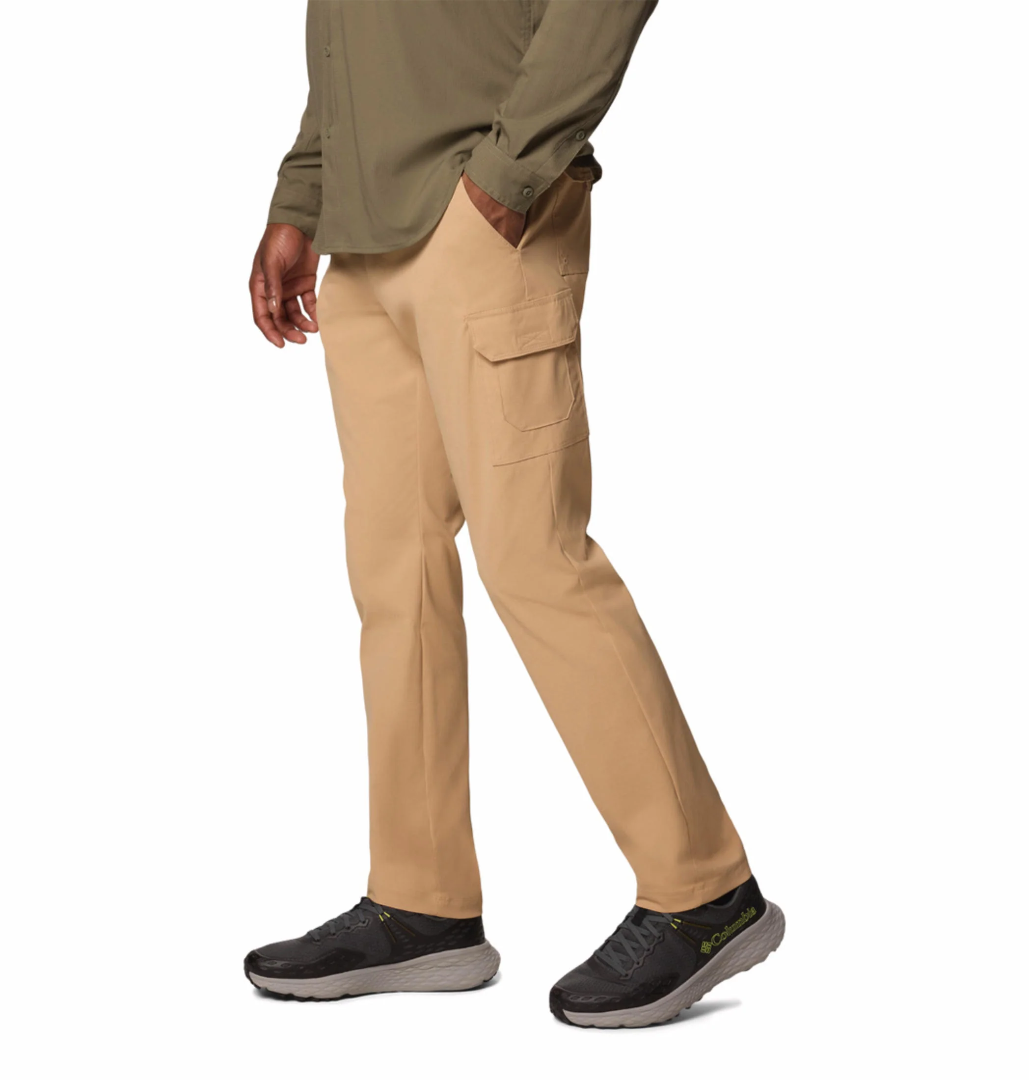 Columbia Men Brown Tech Trail Utility Pant - Image 4