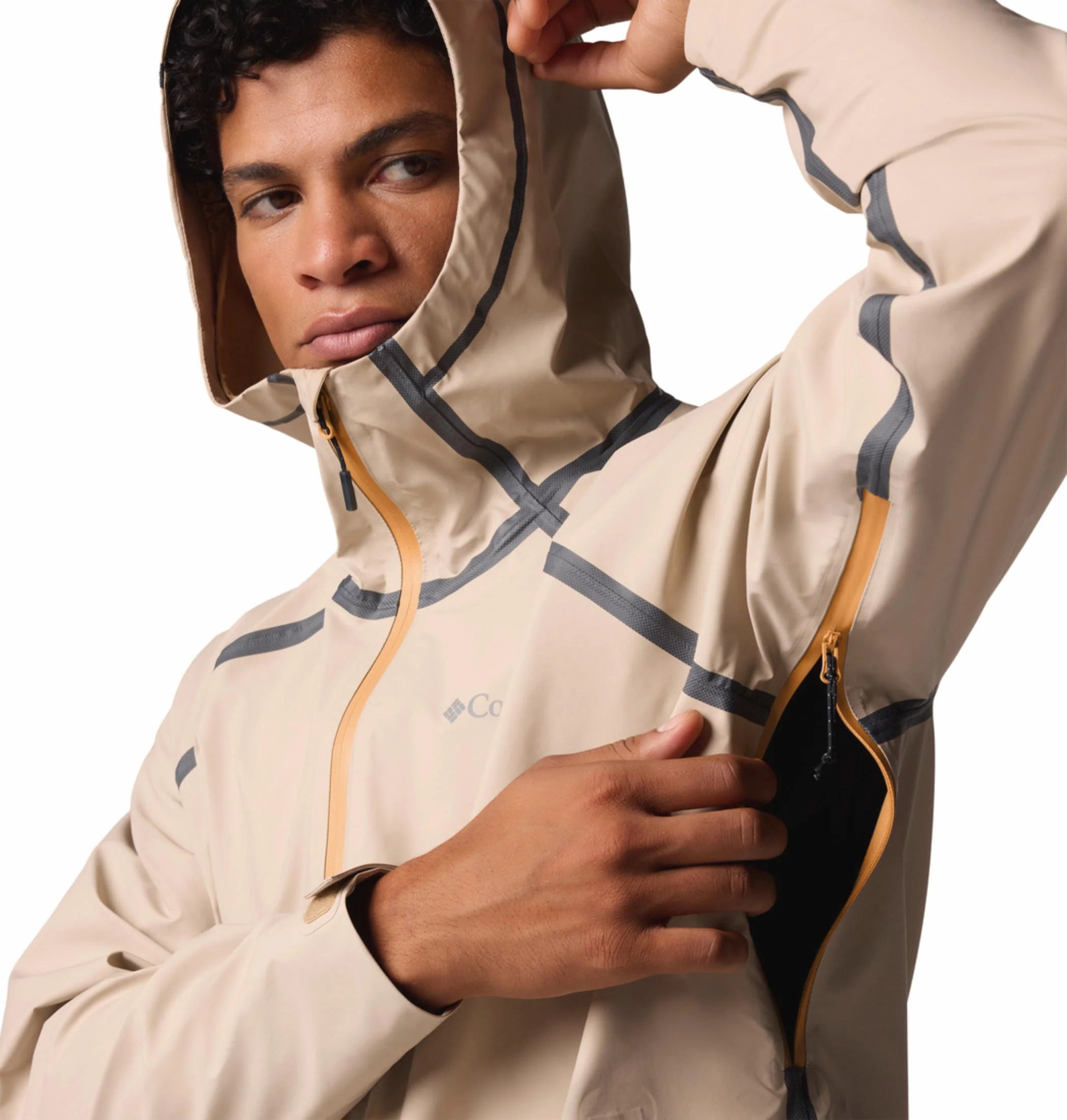 Columbia Men Brown Reign No Shine Jacket - Image 9