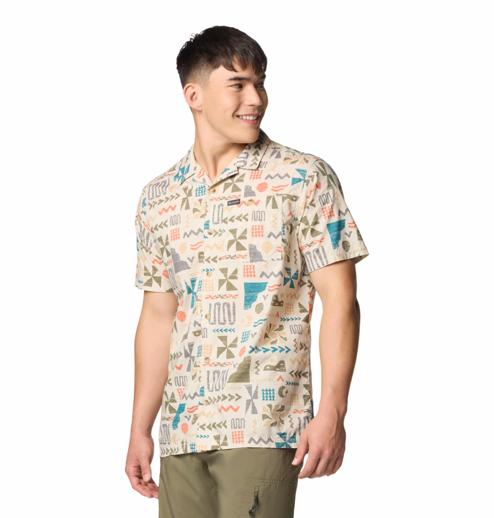 Columbia Men Brown Pine Canyon Short Sleeve - Image 4