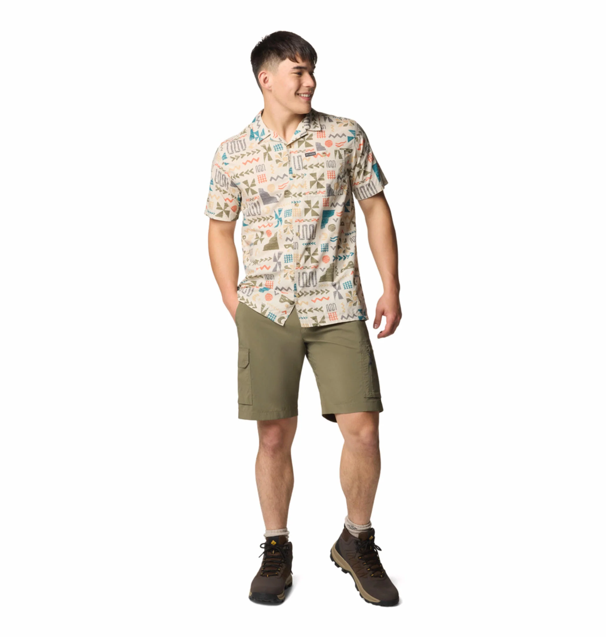 Columbia Men Brown Pine Canyon Short Sleeve - Image 6