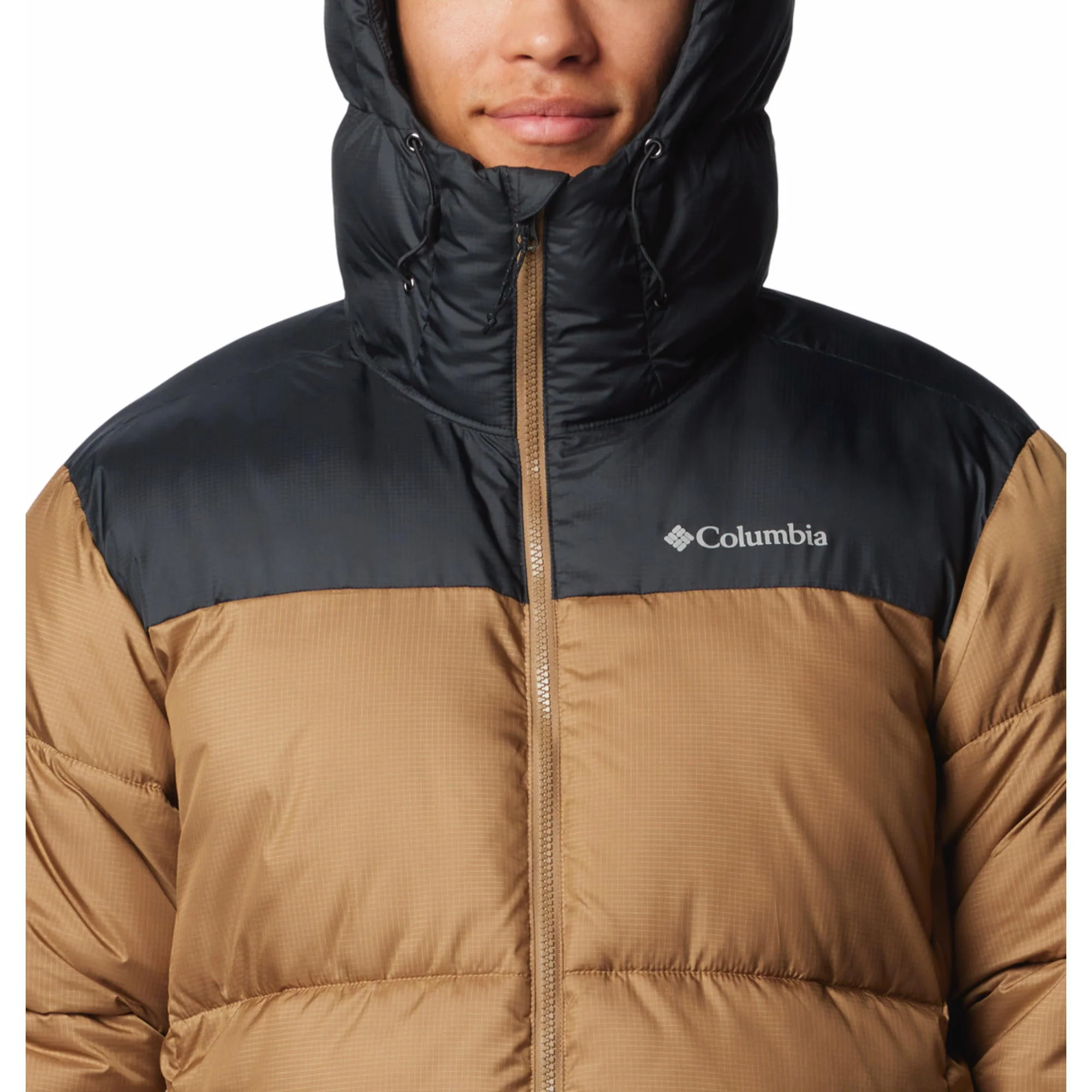 Columbia Men Brown Puffect II Hooded Jacket - Image 6