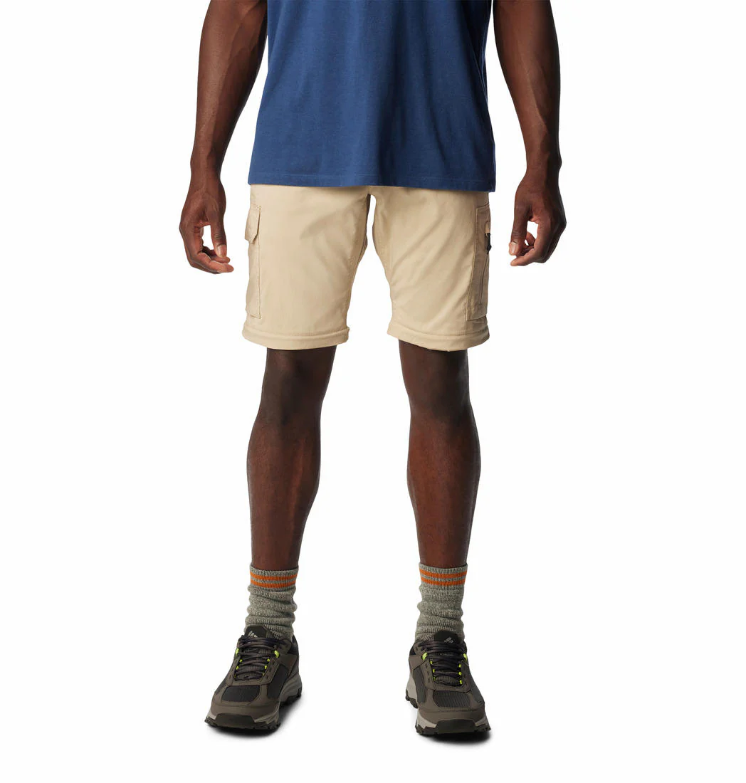 Columbia Men Brown Silver Ridge Utility Convertible Pant (Sun Protection) - Image 4