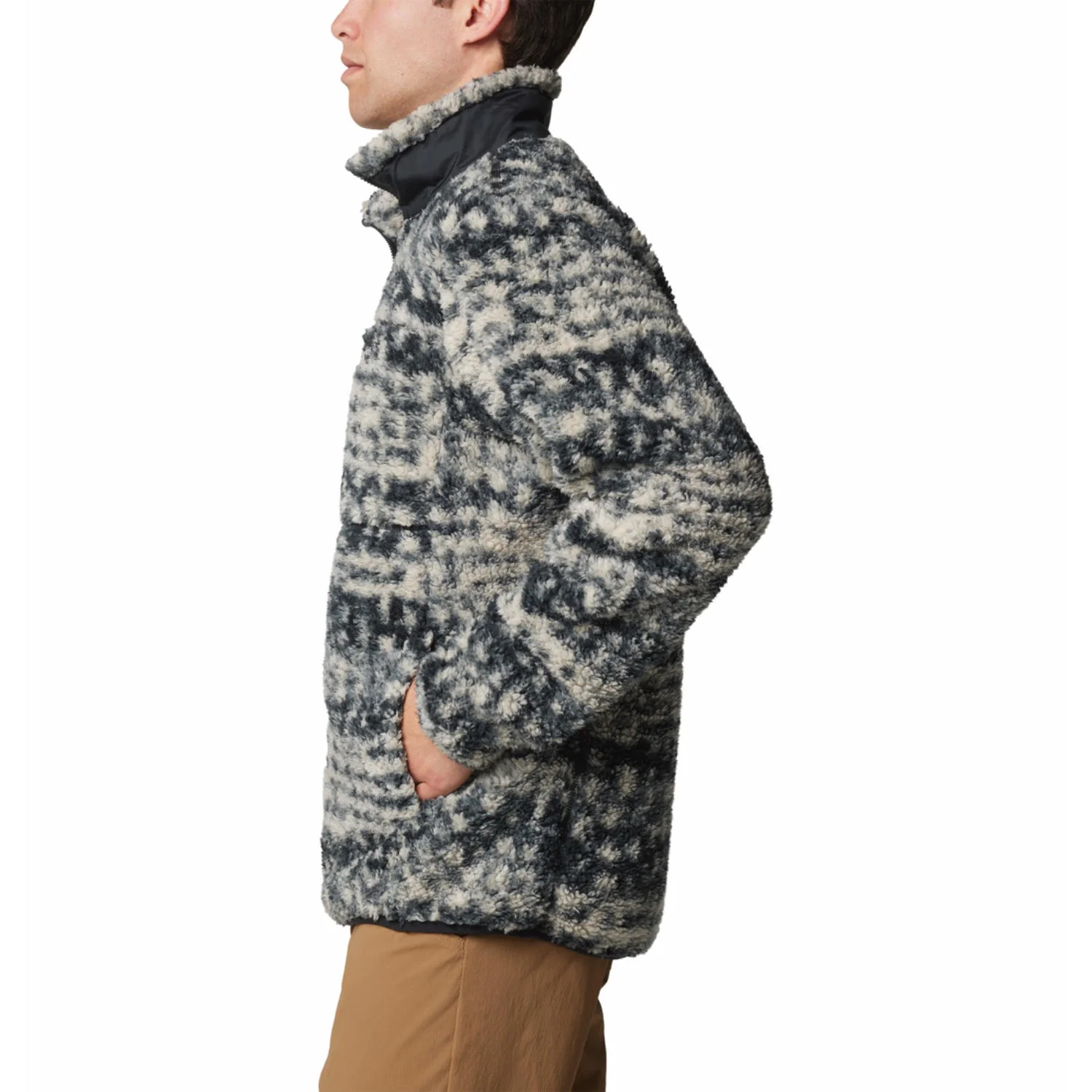 Columbia Men Brown Winter Pass Printed Fleece II - Image 3