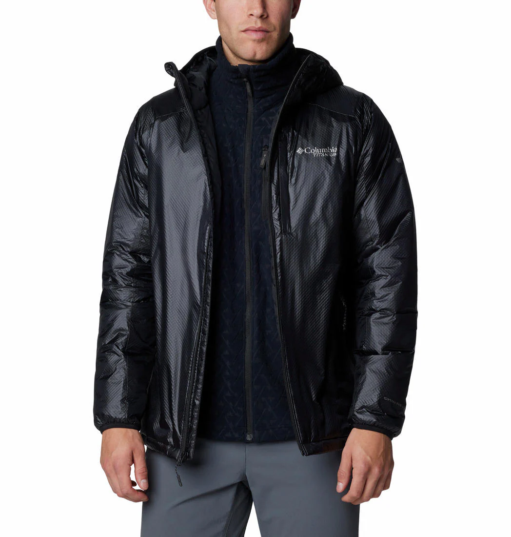 Columbia Men Black Arch Rock II Hooded Jacket - Image 4