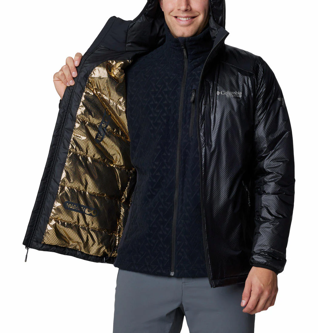 Columbia Men Black Arch Rock II Hooded Jacket - Image 5