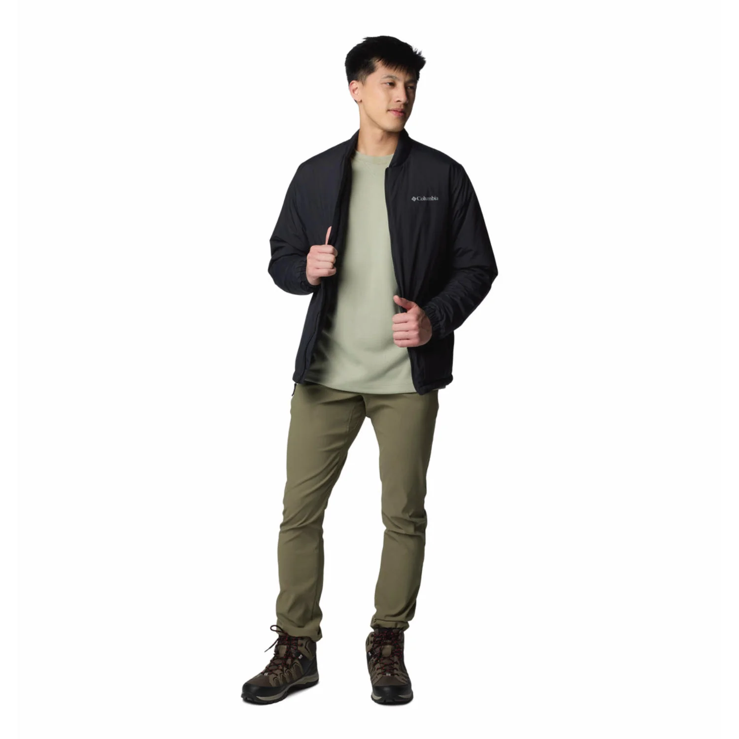 Columbia Men Black Black Mesa Jacket - Image 3