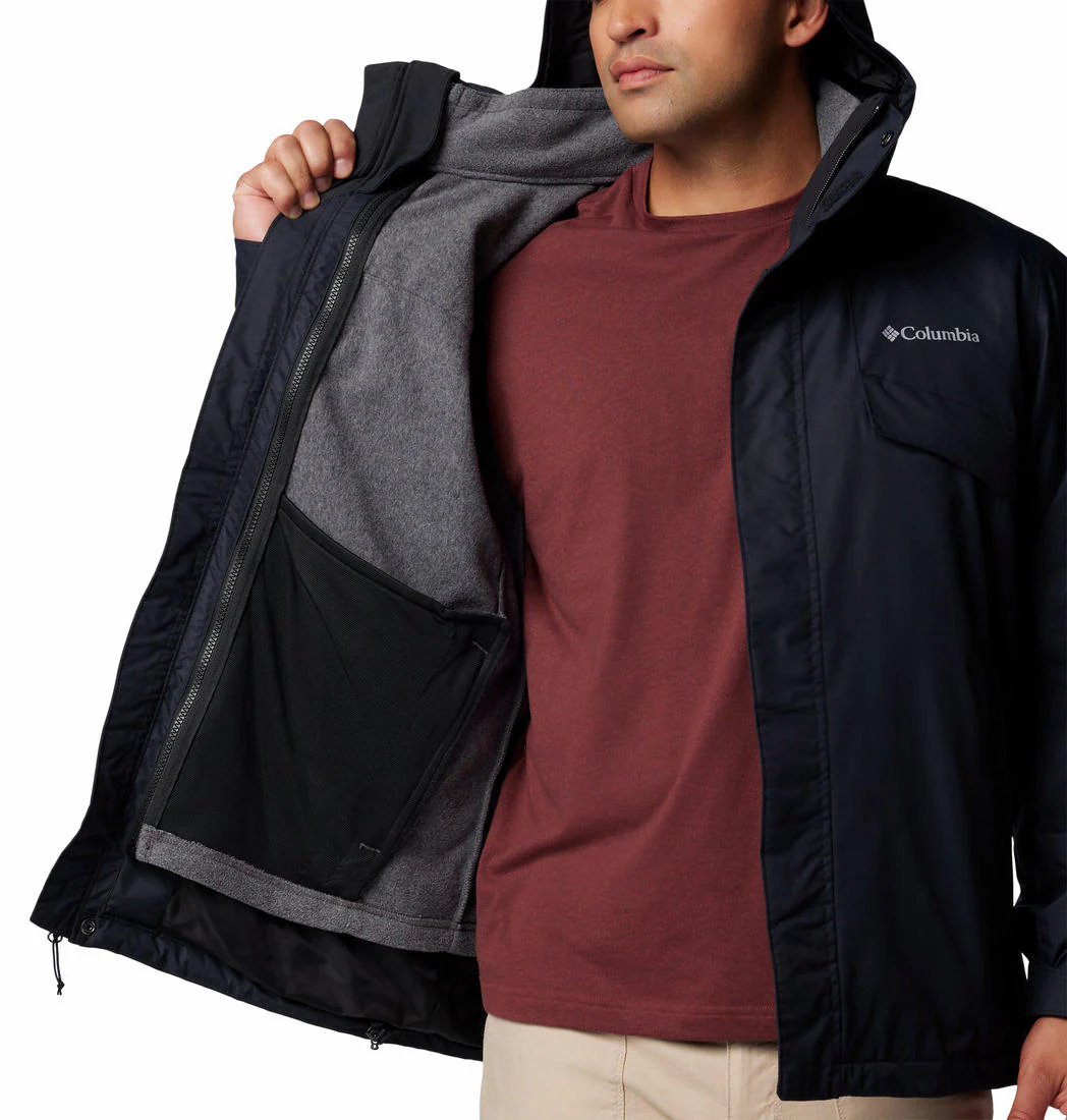 Columbia Men Black Bugaboo III Fleece Interchange Jacket - Image 11