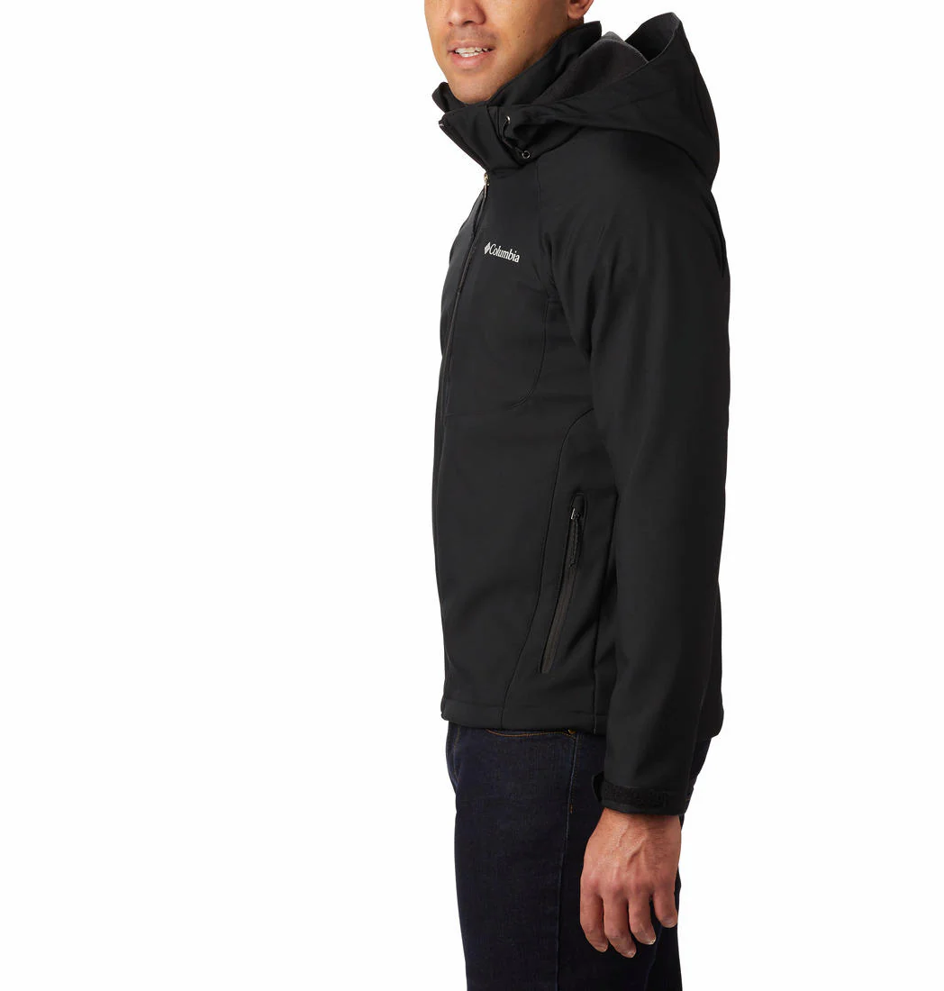 Columbia Men Black Cascade Ridge III Softshell - Image 3
