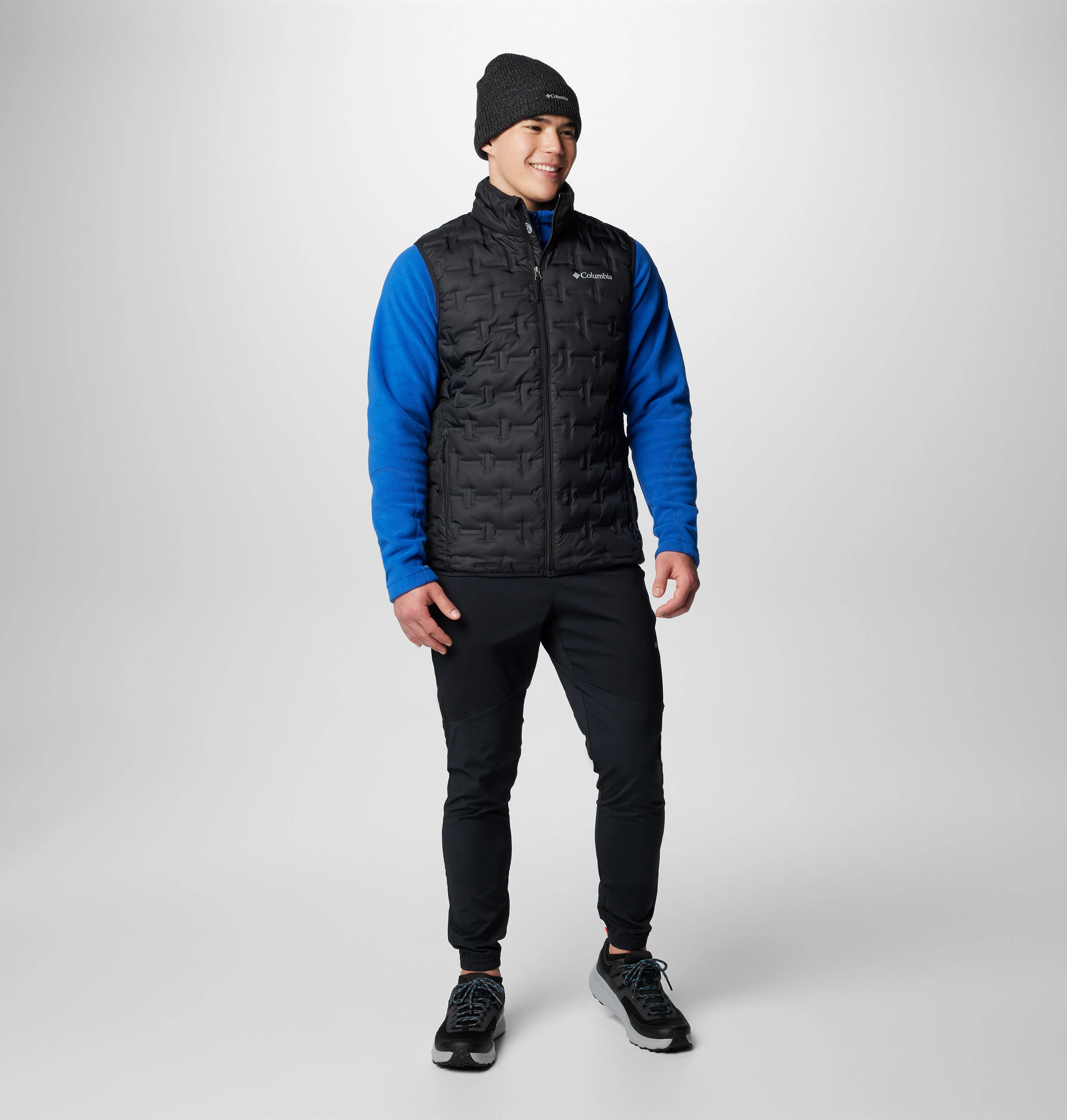 Columbia Men Black Delta Ridge II Down Vest - Image 4