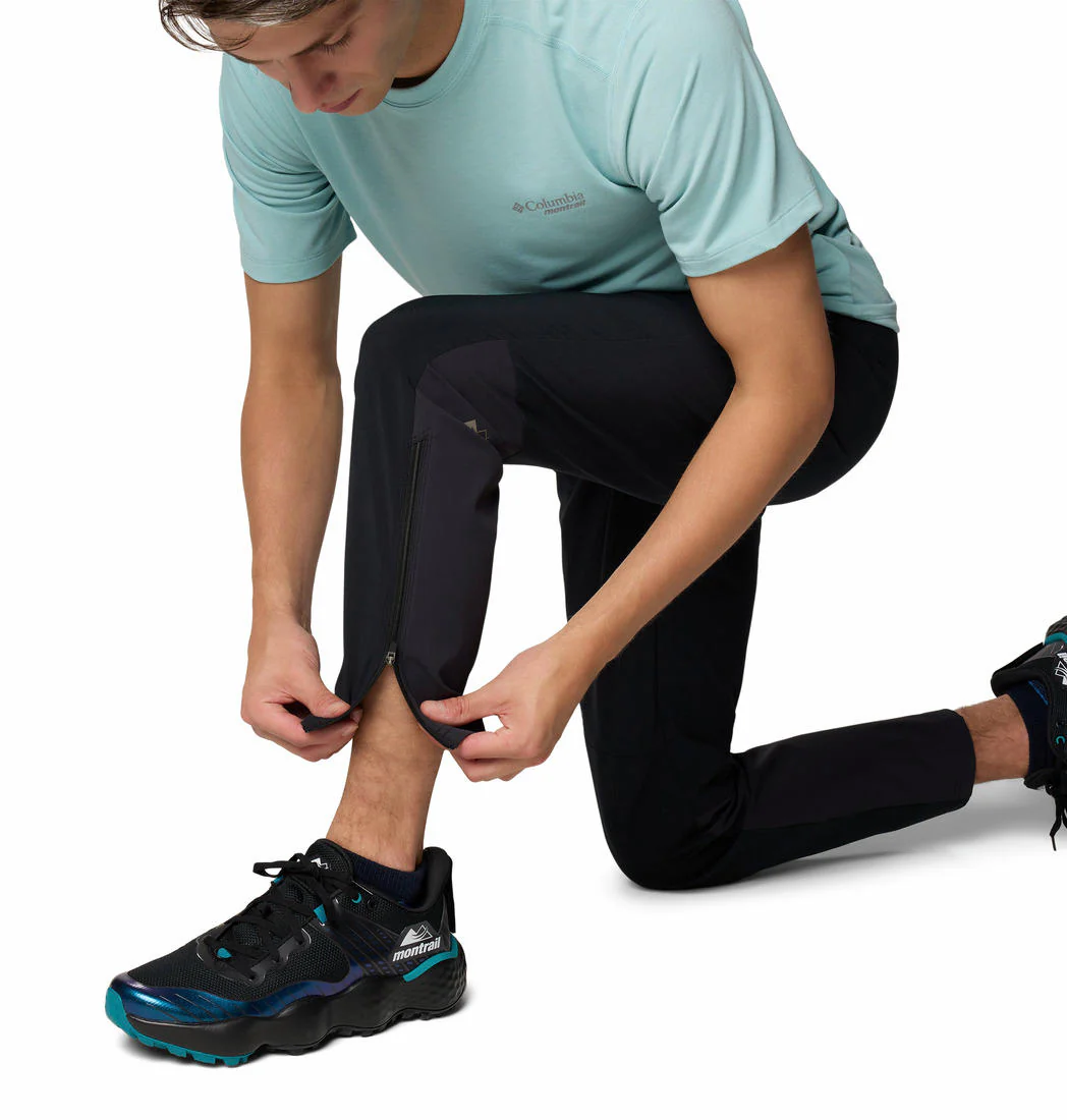 Columbia Men Black Endless Trail Training Pant II (Sun Protection) - Image 7