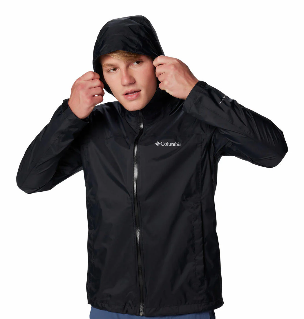 Columbia Men Black EvaPOURation II Jacket Waterproof - Image 10