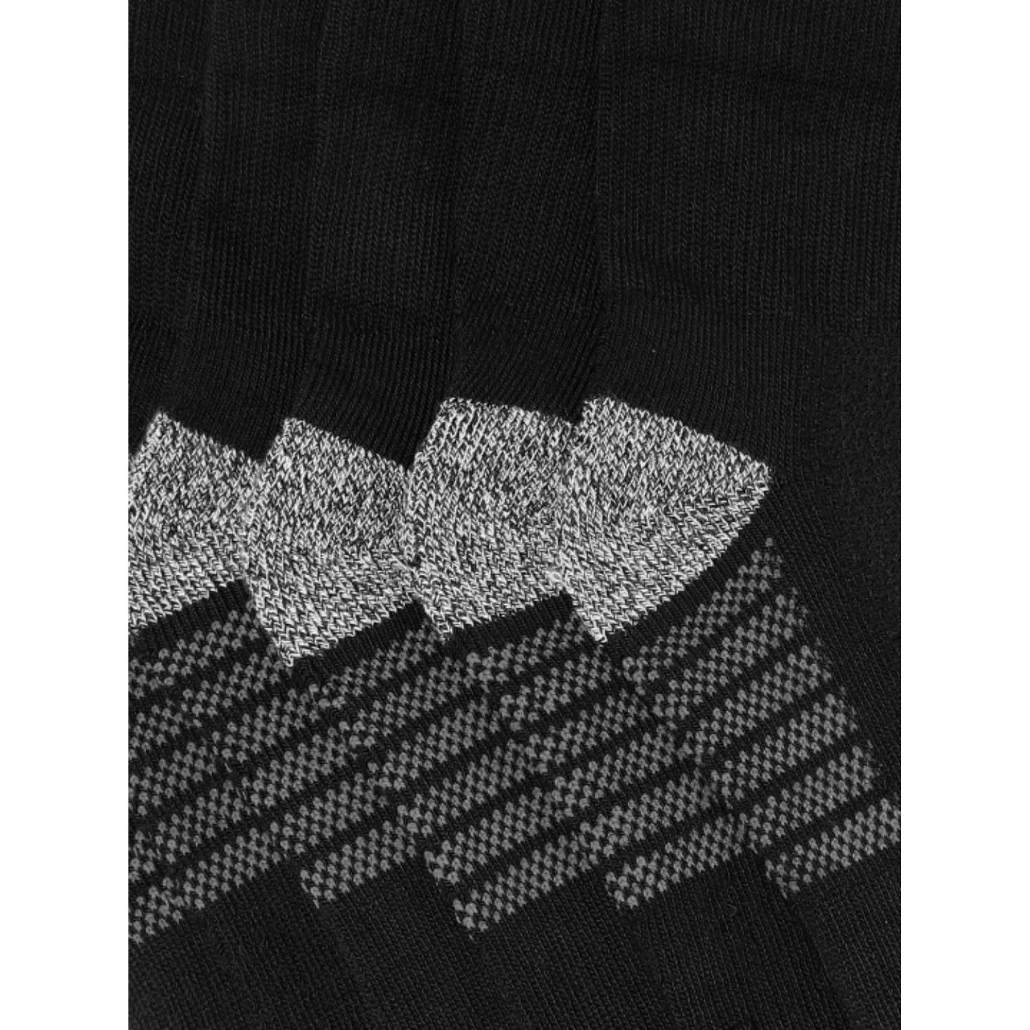 Columbia Men Black FASHION QUARTER WITH PIQUE FOOTBED  (6 Pair) (Non Returnable) - Image 3