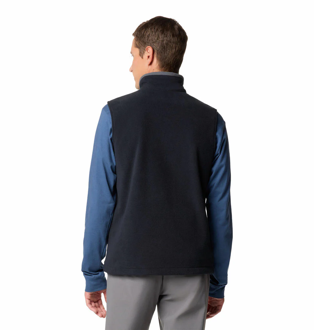 Columbia Men Black Fast Trek Fleece Vest - Image 2