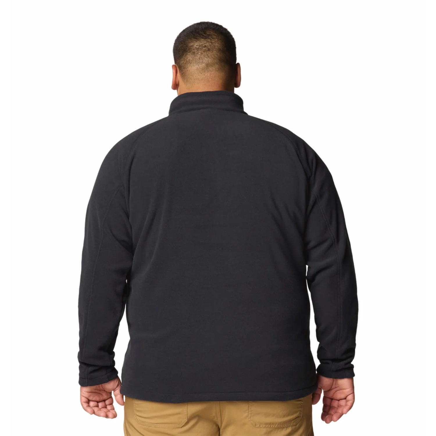 Columbia Men Black Fast Trek III Half Zip Fleece - Image 2