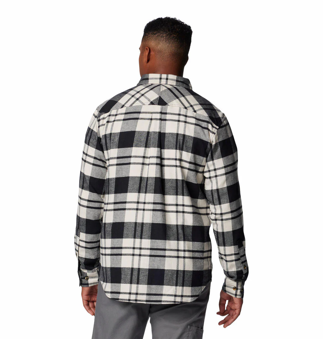 Columbia Men Black Flare Gun Stretch Flannel - Image 2