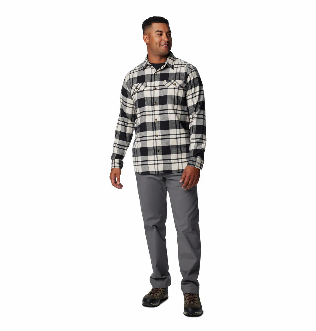Columbia Men Black Flare Gun Stretch Flannel - Image 4