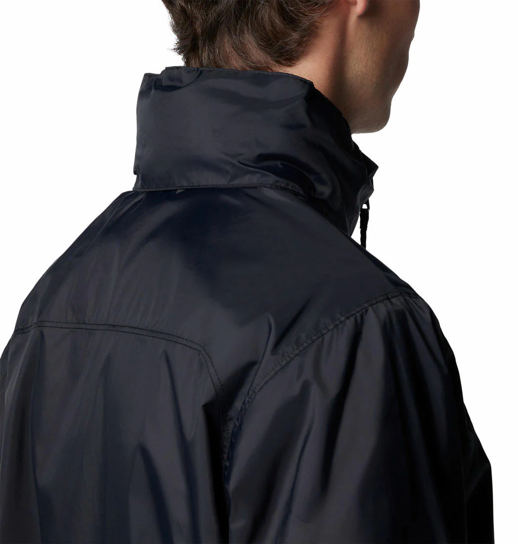 Columbia Men Black Glennaker Lake II Rain Jacket - Image 9