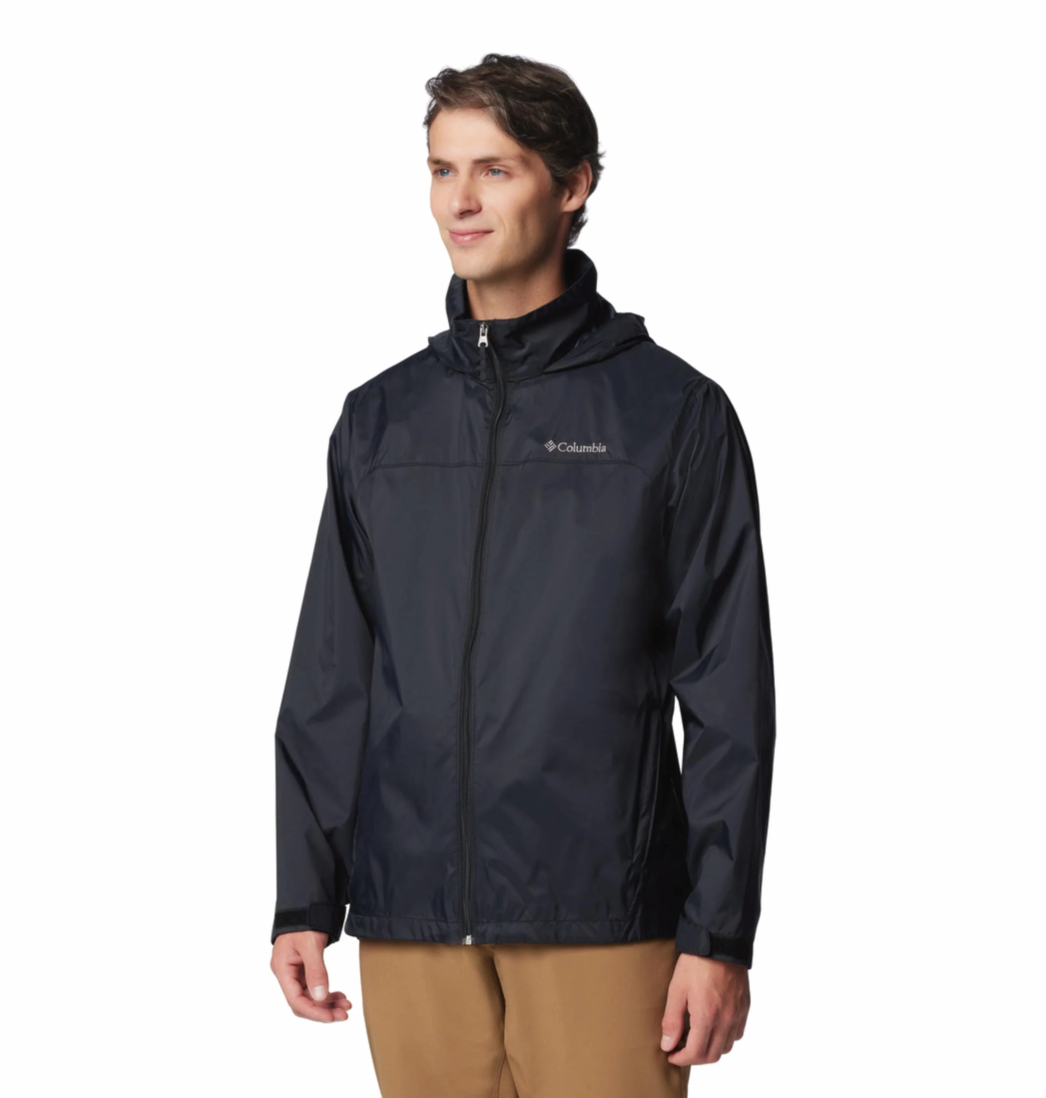 Columbia Men Black Glennaker Lake II Rain Jacket - Image 3