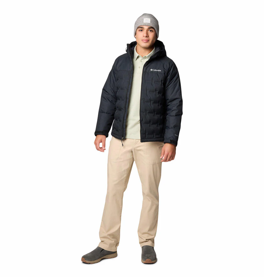 Columbia Men Black Grand Trek III Down Hooded Jacket - Image 4