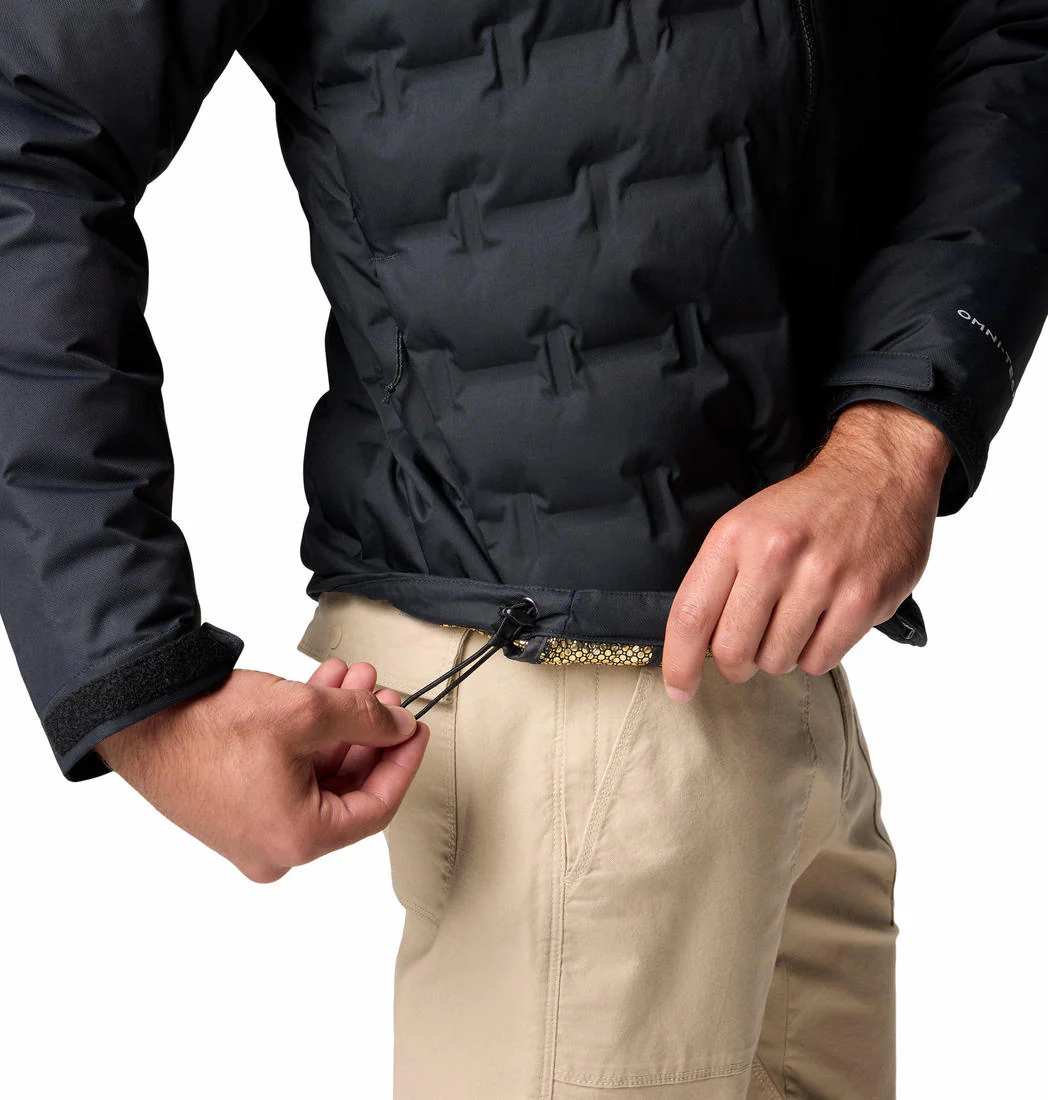 Columbia Men Black Grand Trek III Down Hooded Jacket - Image 7